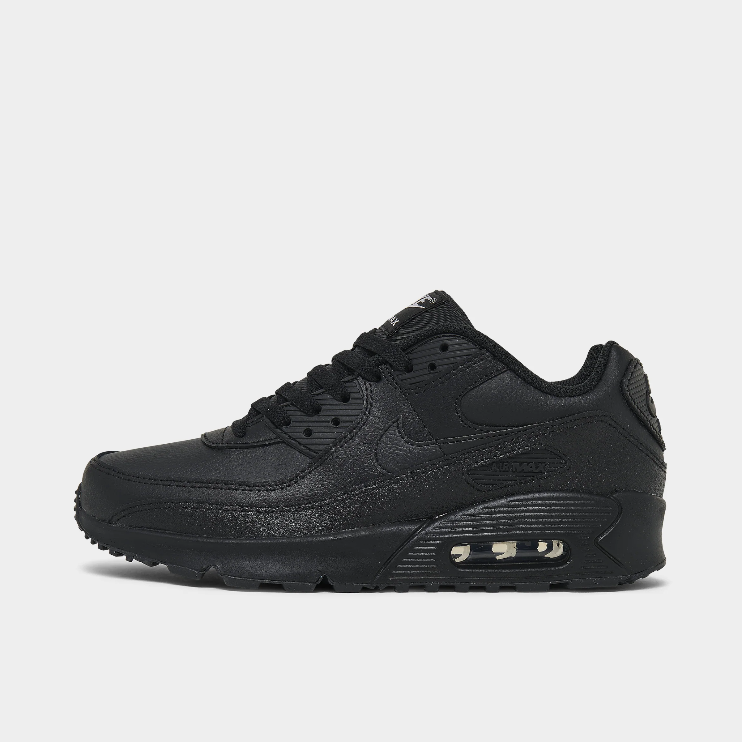 Nike Air Max 90 LTR GS Black / Black - White