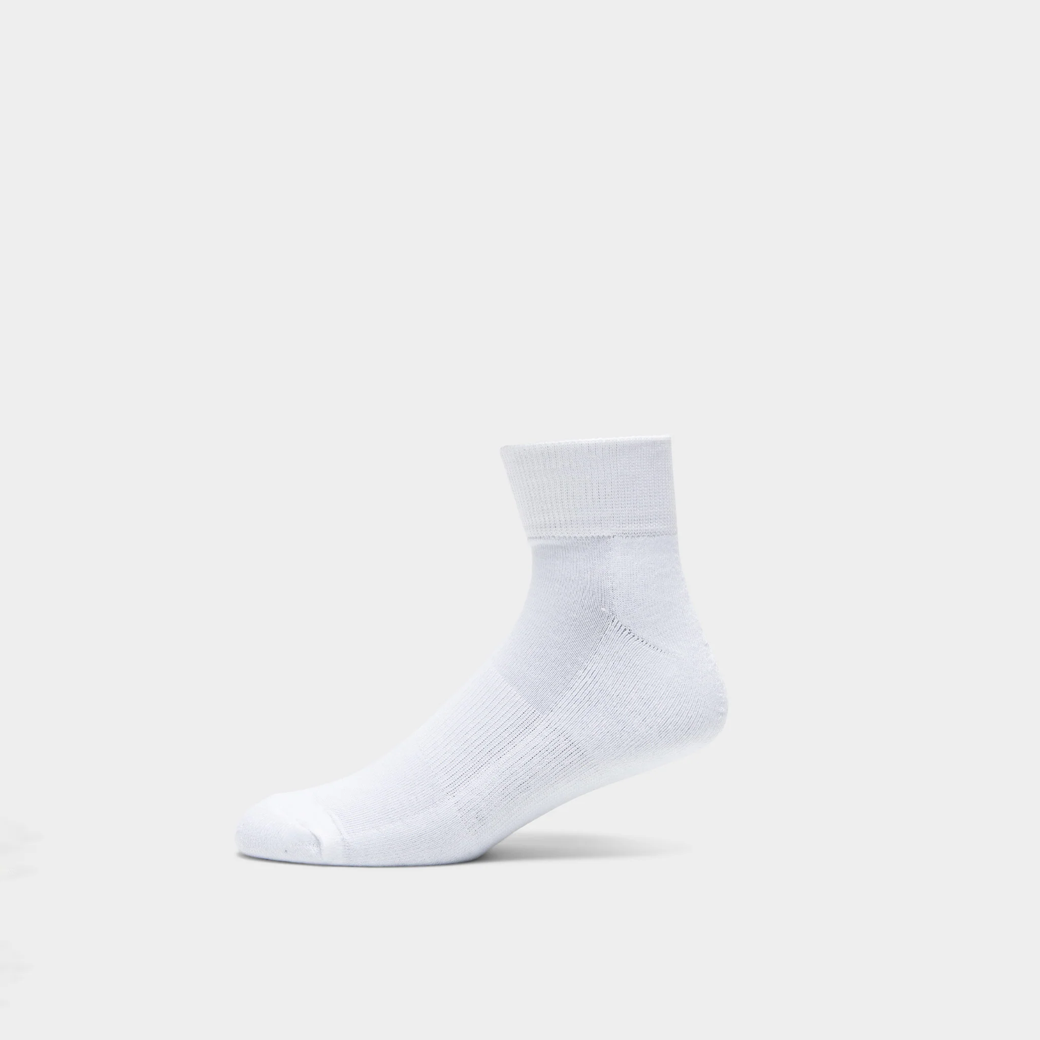 Sonneti Basic Quarter Socks 6-Pack White / Black