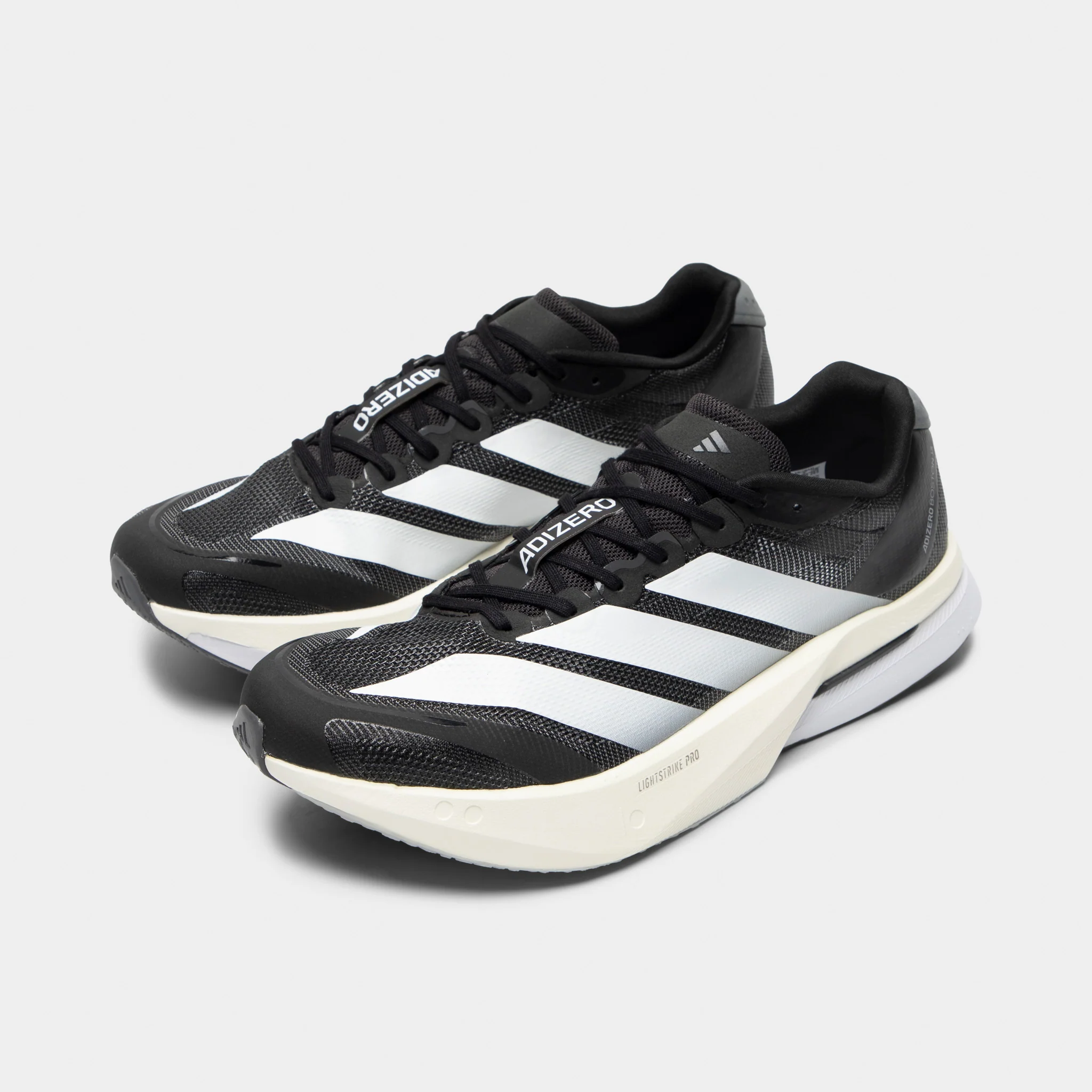 adidas Adizero Boston 13 Black / White - Grey