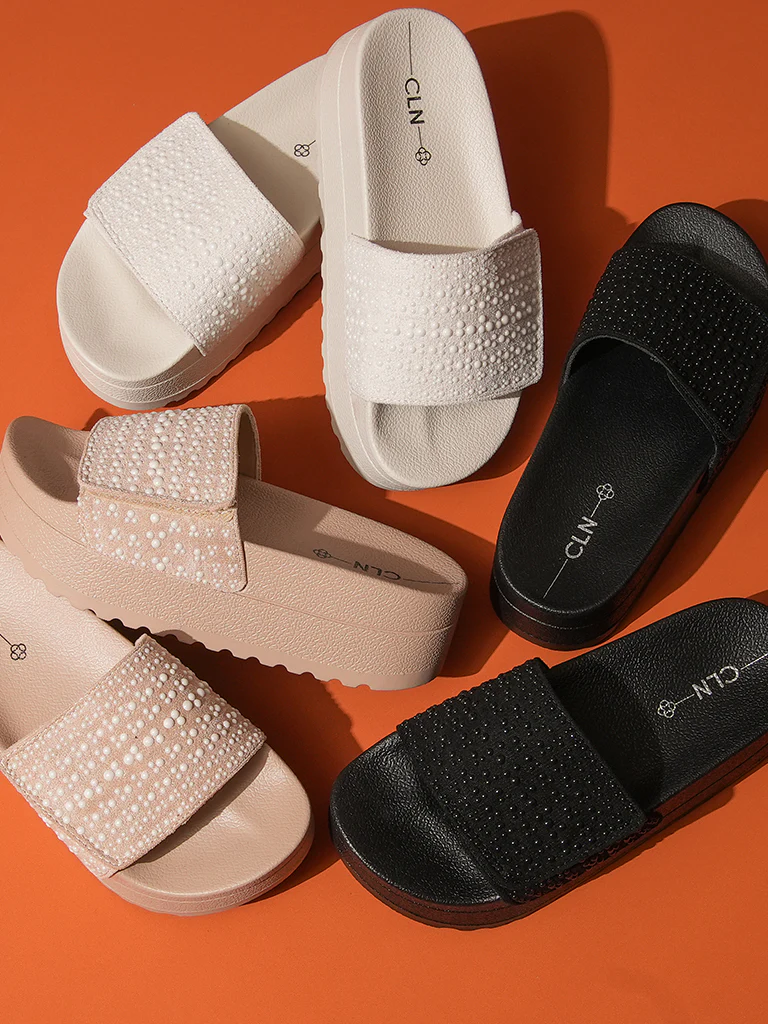 Junia Flatform Slides