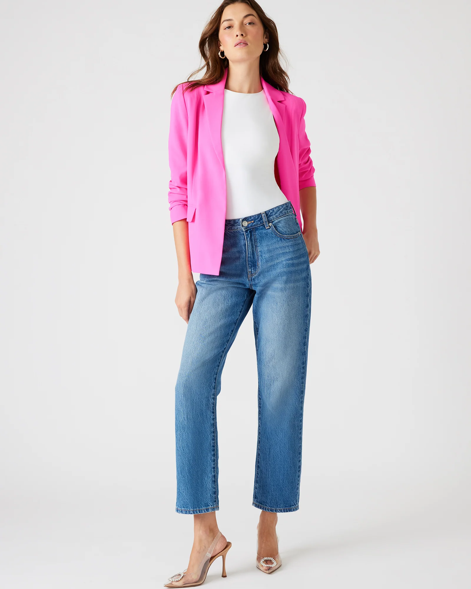 PAYTON BLAZER HOT PINK