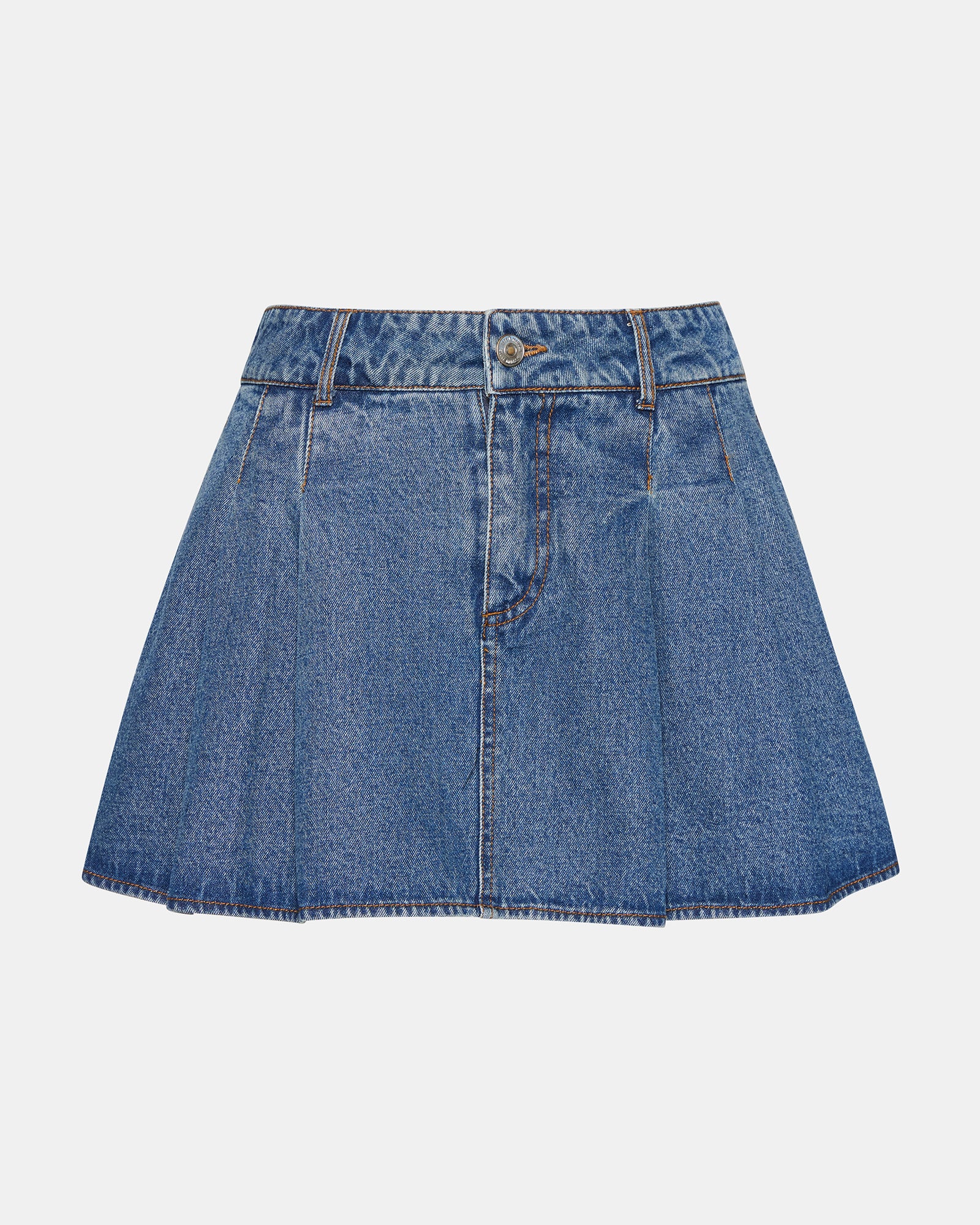 MARLOWE MEDIUM DENIM SKORT