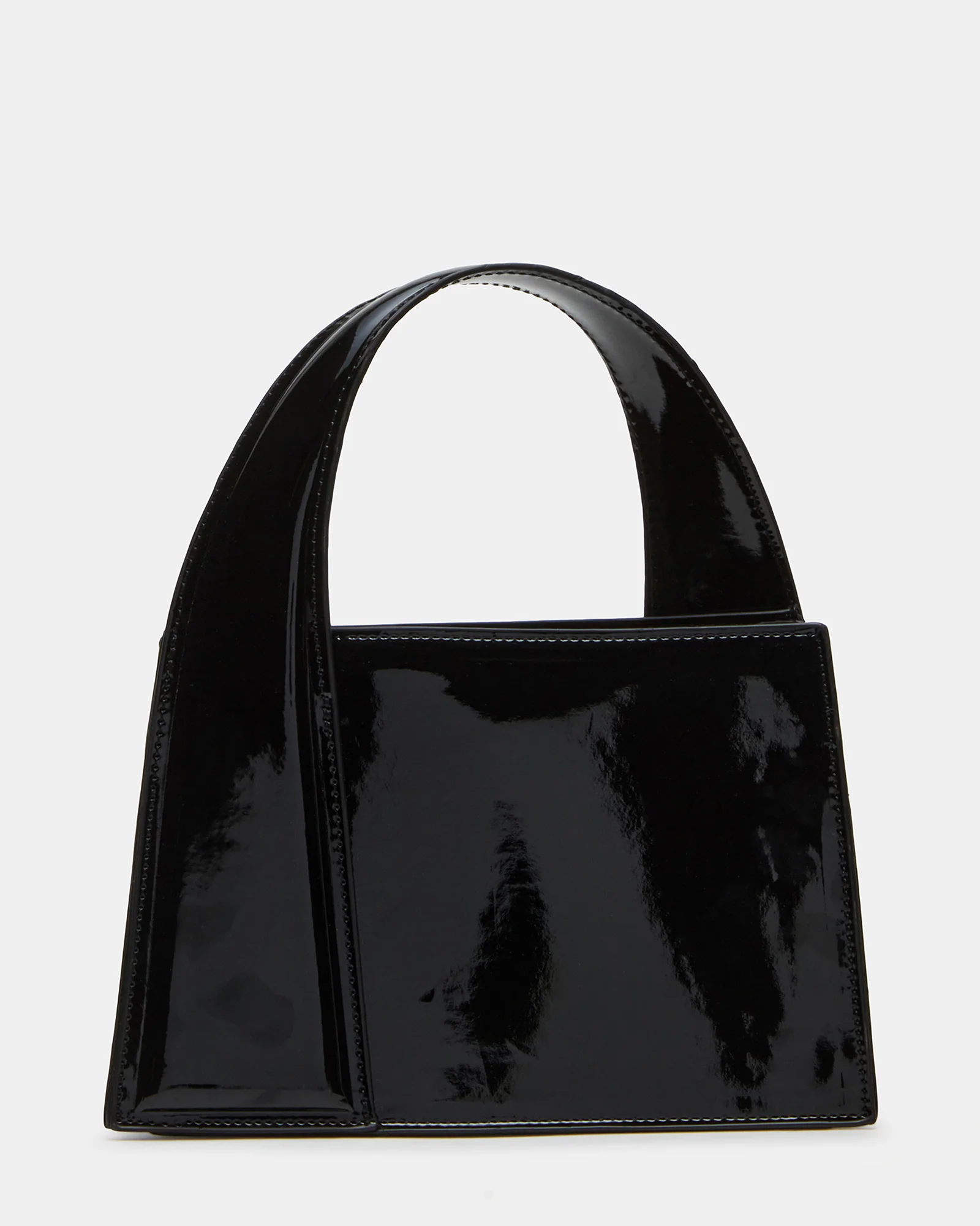 TWISTY BAG BLACK PATENT