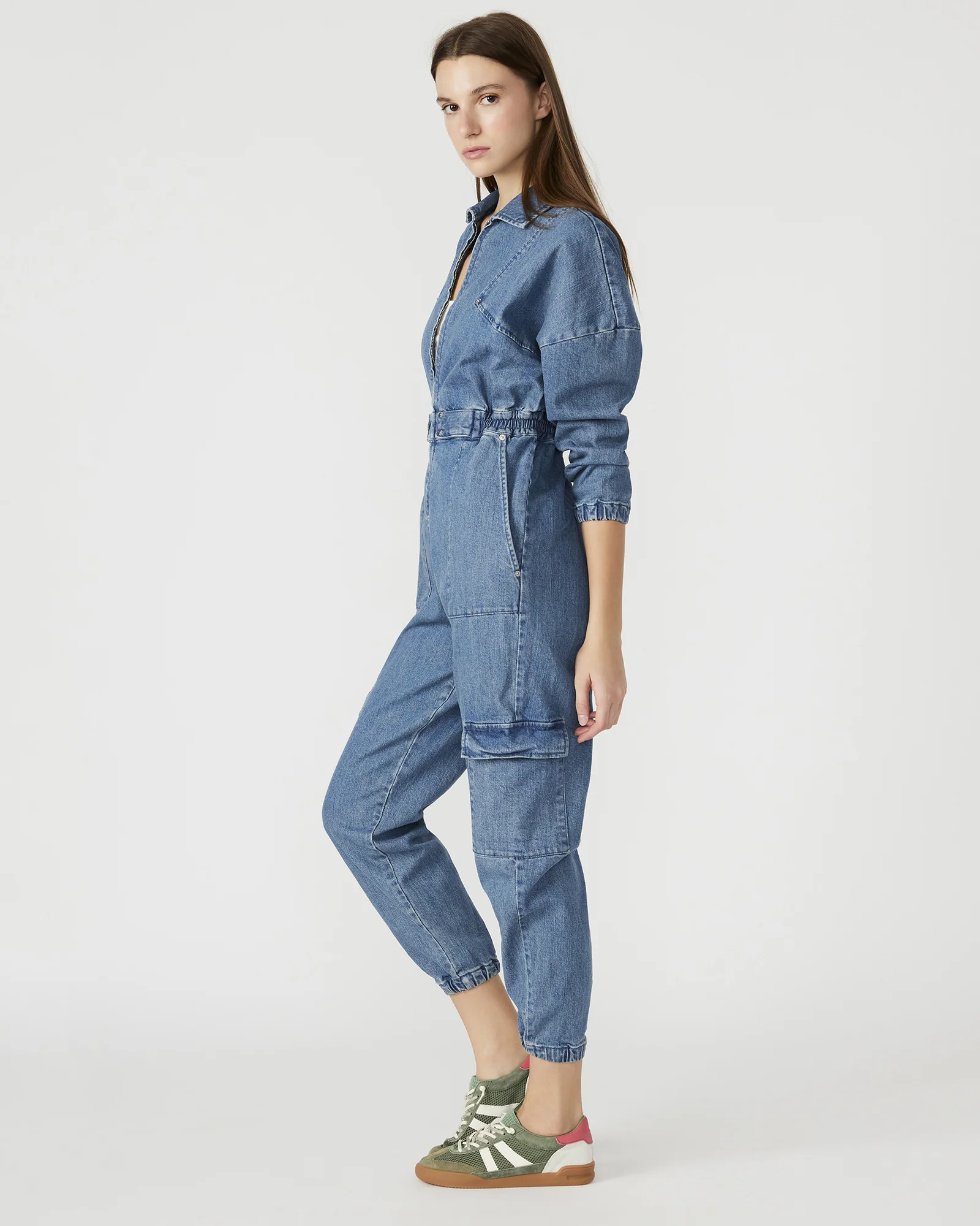 TRISTA DENIM JUMPSUIT