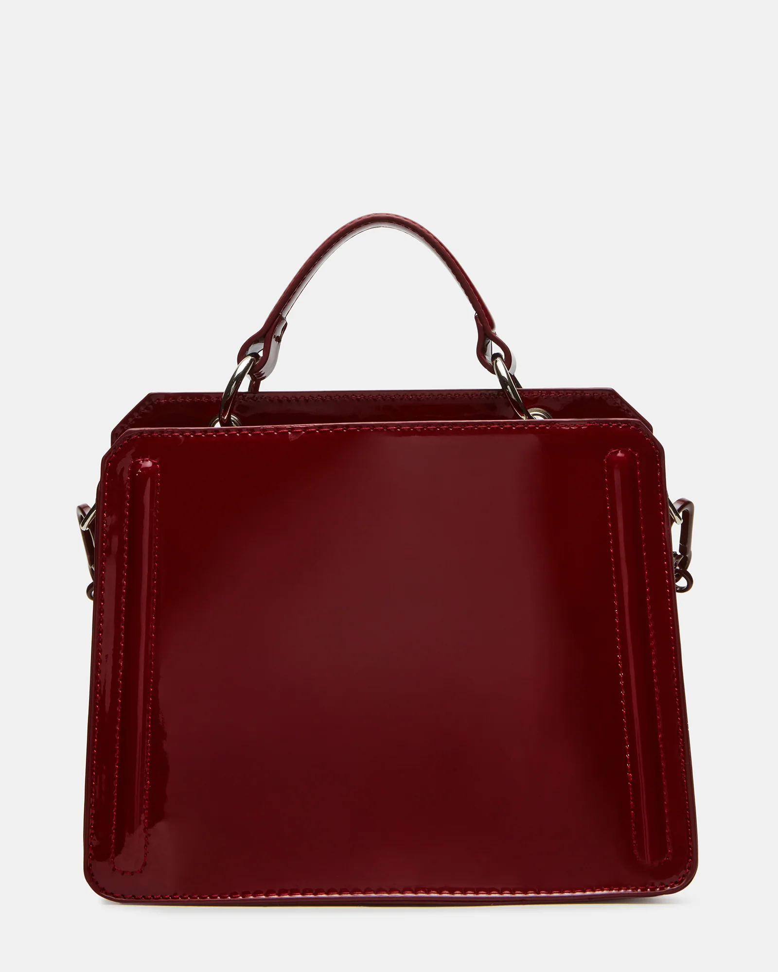 EVELYN BAG BURGUNDY RHINESTONES