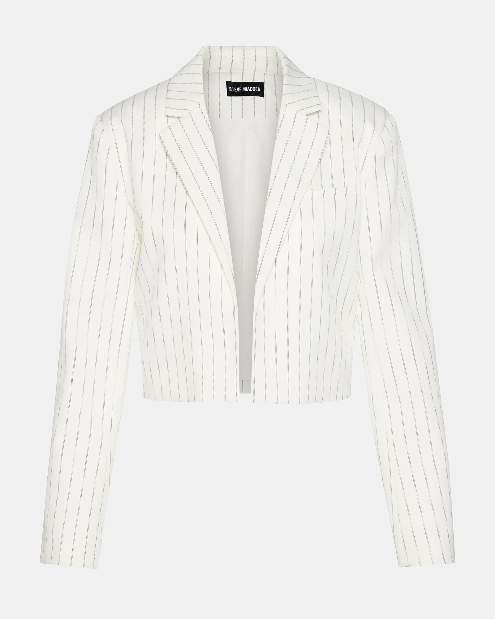 RUPI CROPPED BLAZER WHITE/BLACK