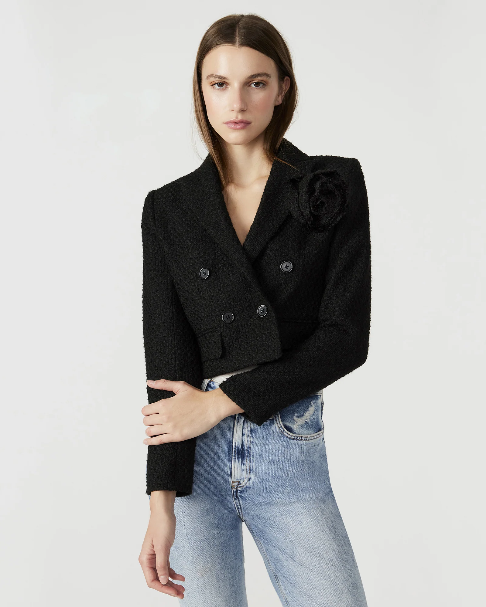 VIRGINIE BLAZER BLACK