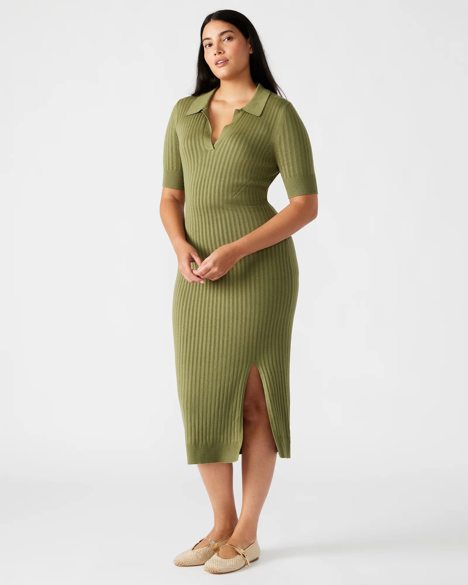 LINDY DRESS OLIVE