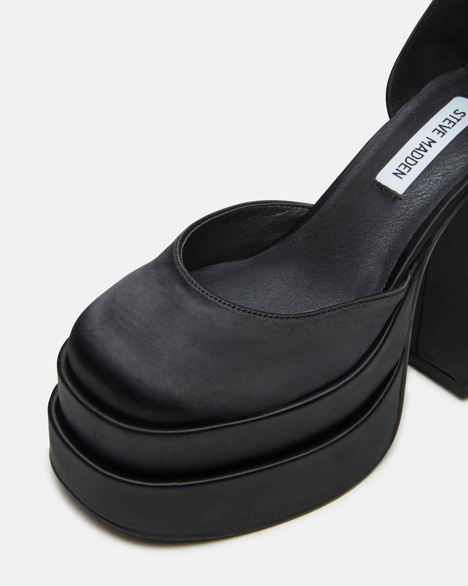 CHARLIZE BLACK SATIN