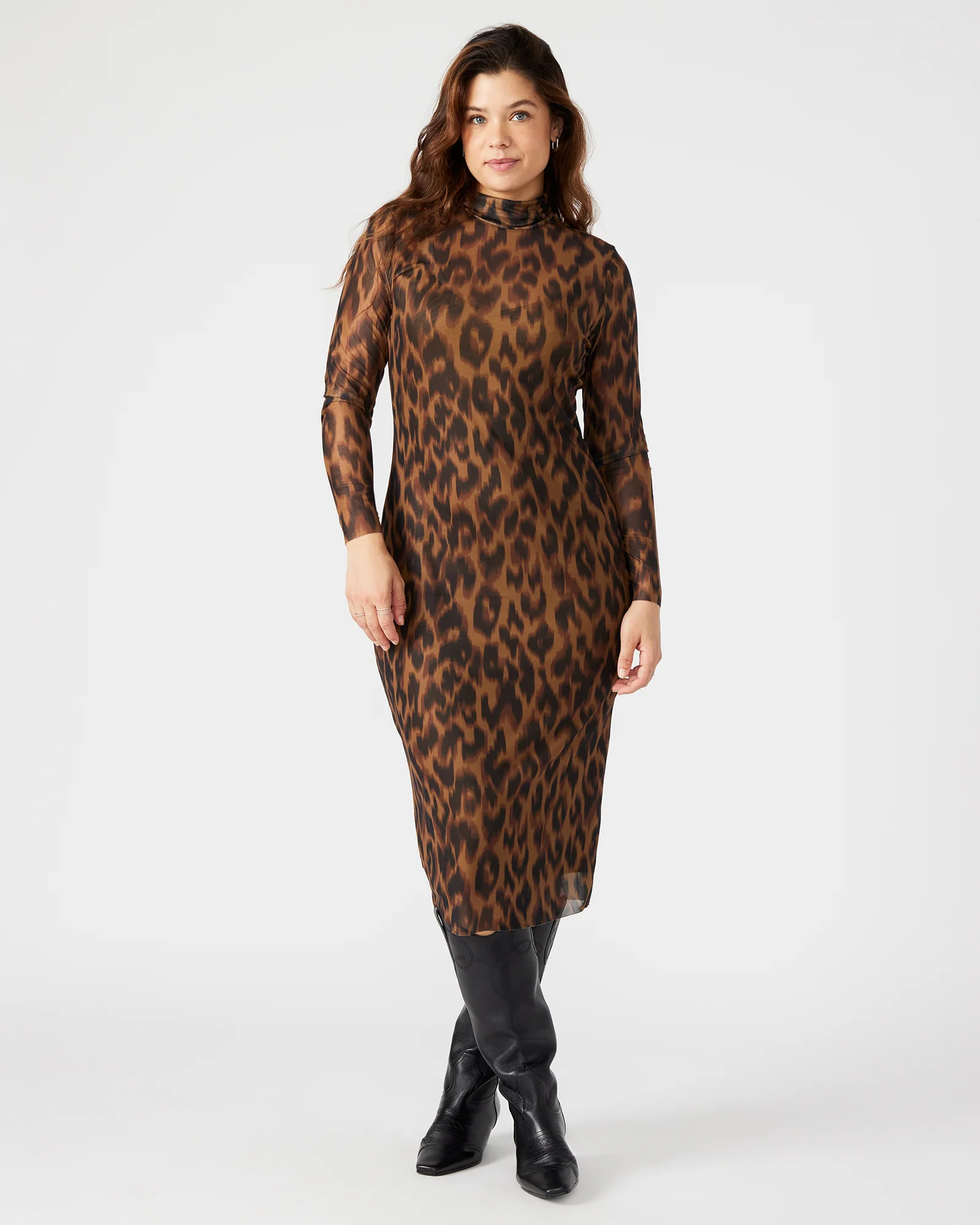 VIVIENNE DRESS LEOPARD