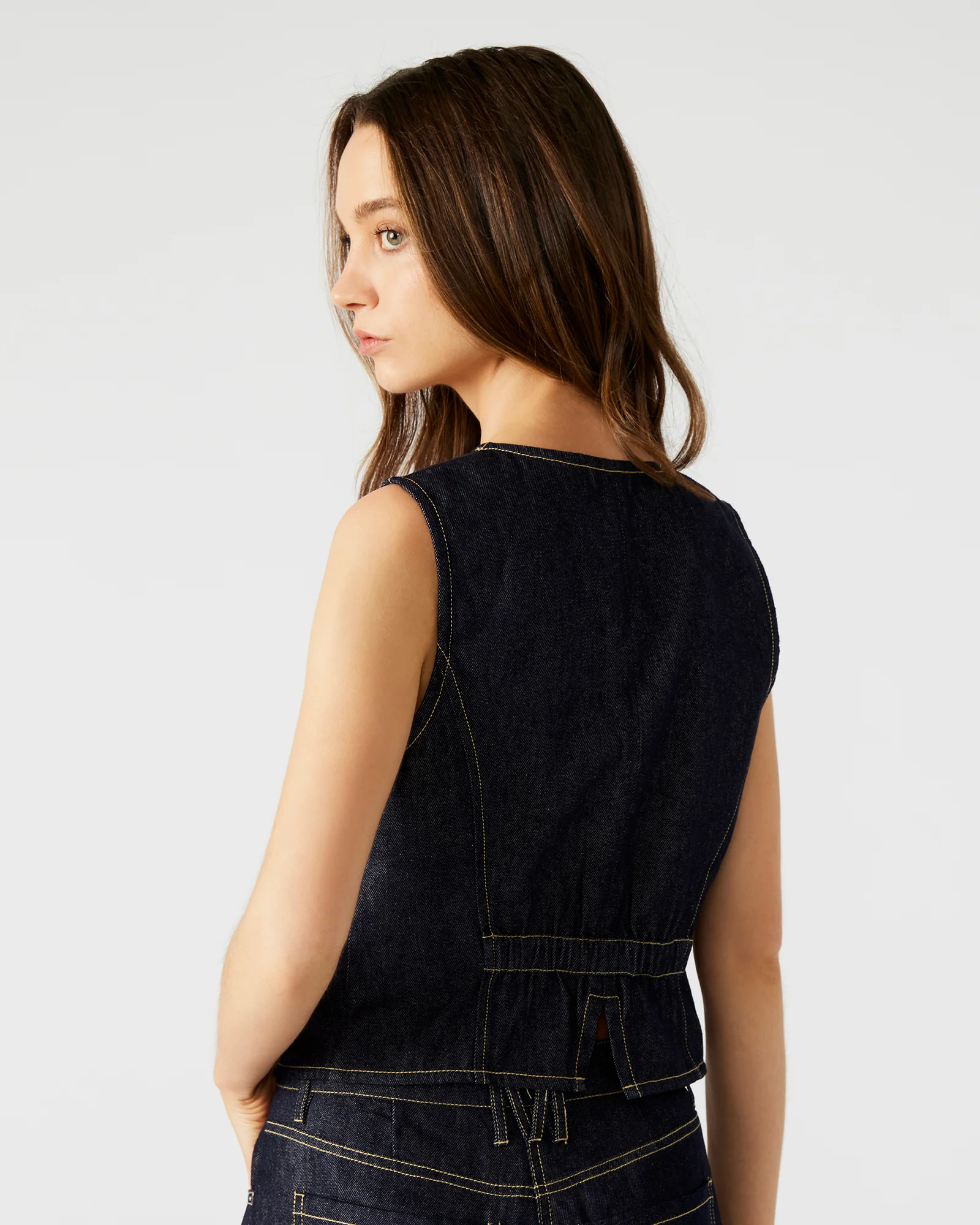 SELENE DENIM VEST