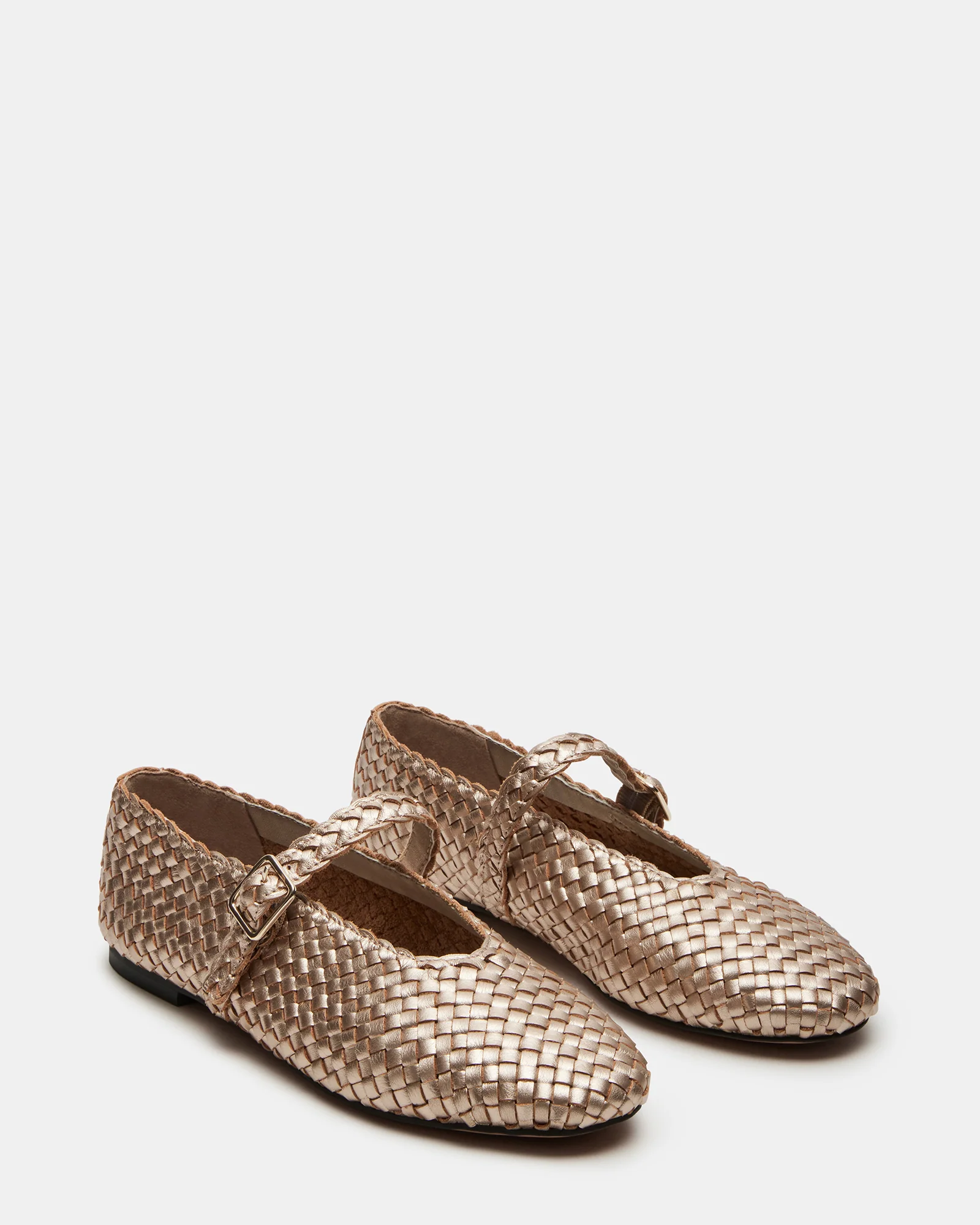 DREAMING WOVEN GOLD LEATHER