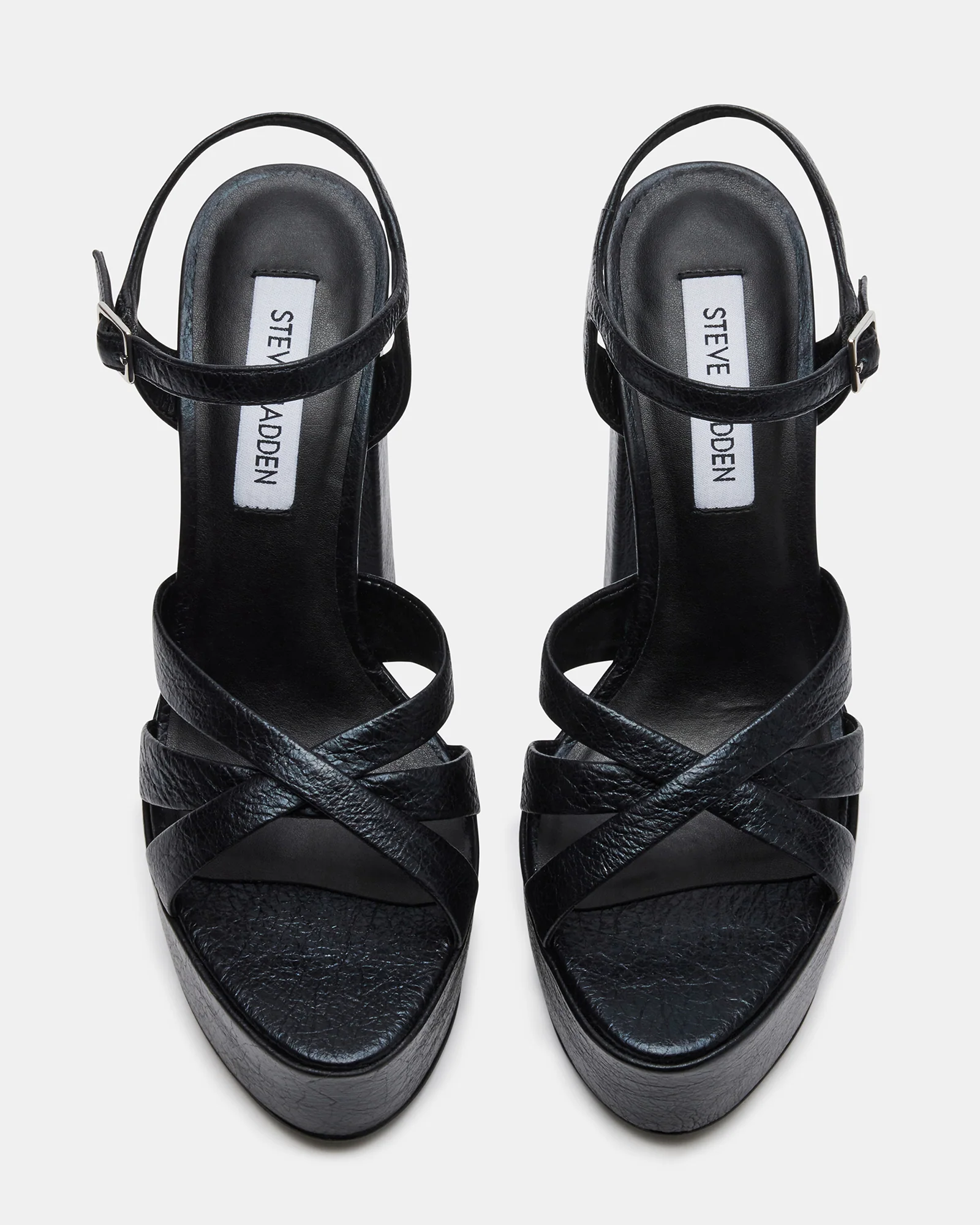 QUINLYN BLACK LEATHER