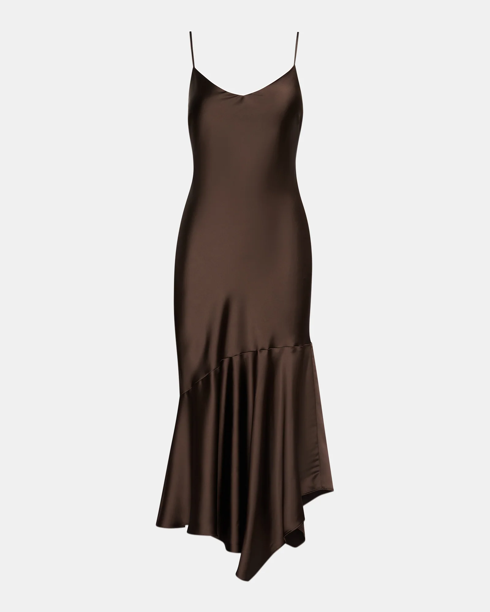 LUCILLE DRESS BROWN