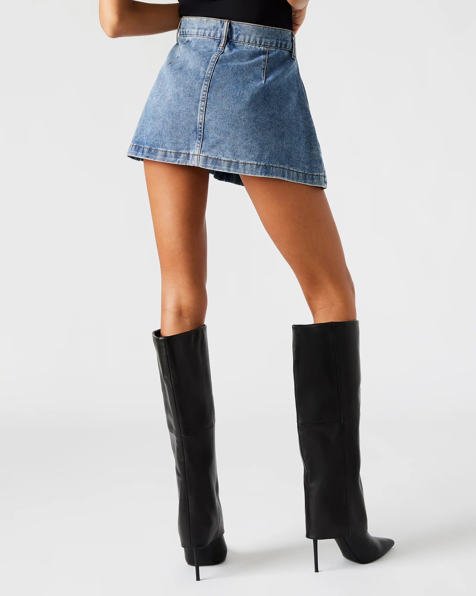 MARLOWE MEDIUM DENIM SKORT