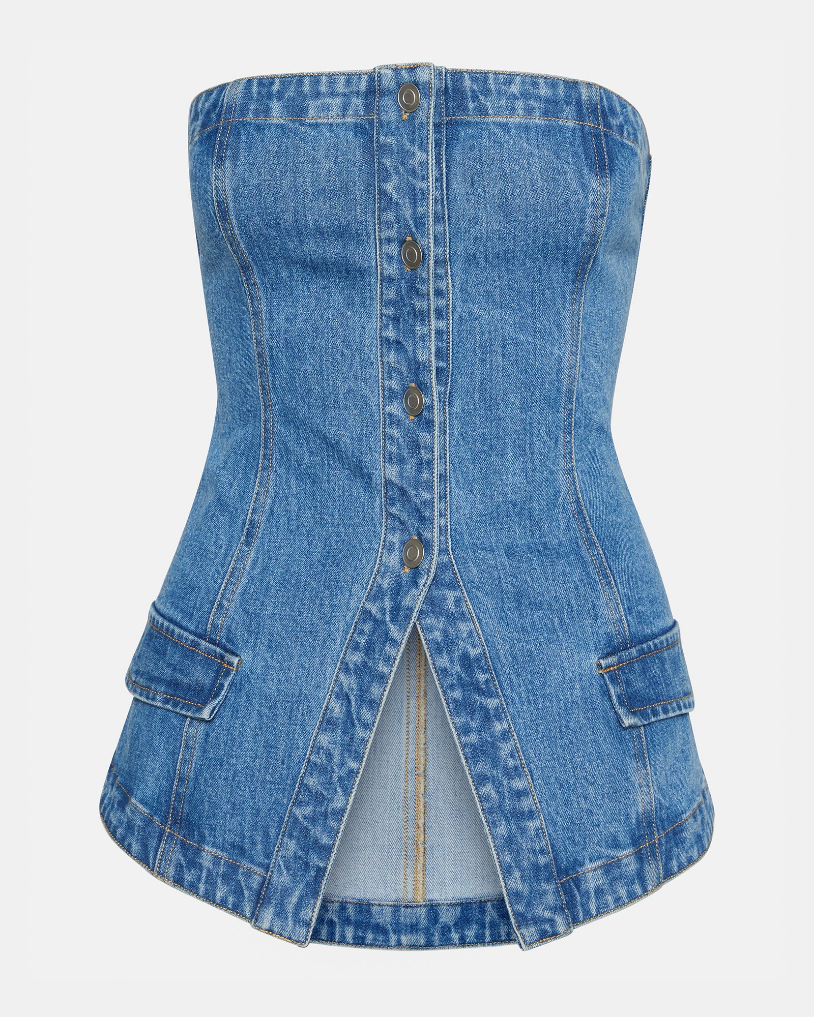 VENTURA DENIM TOP