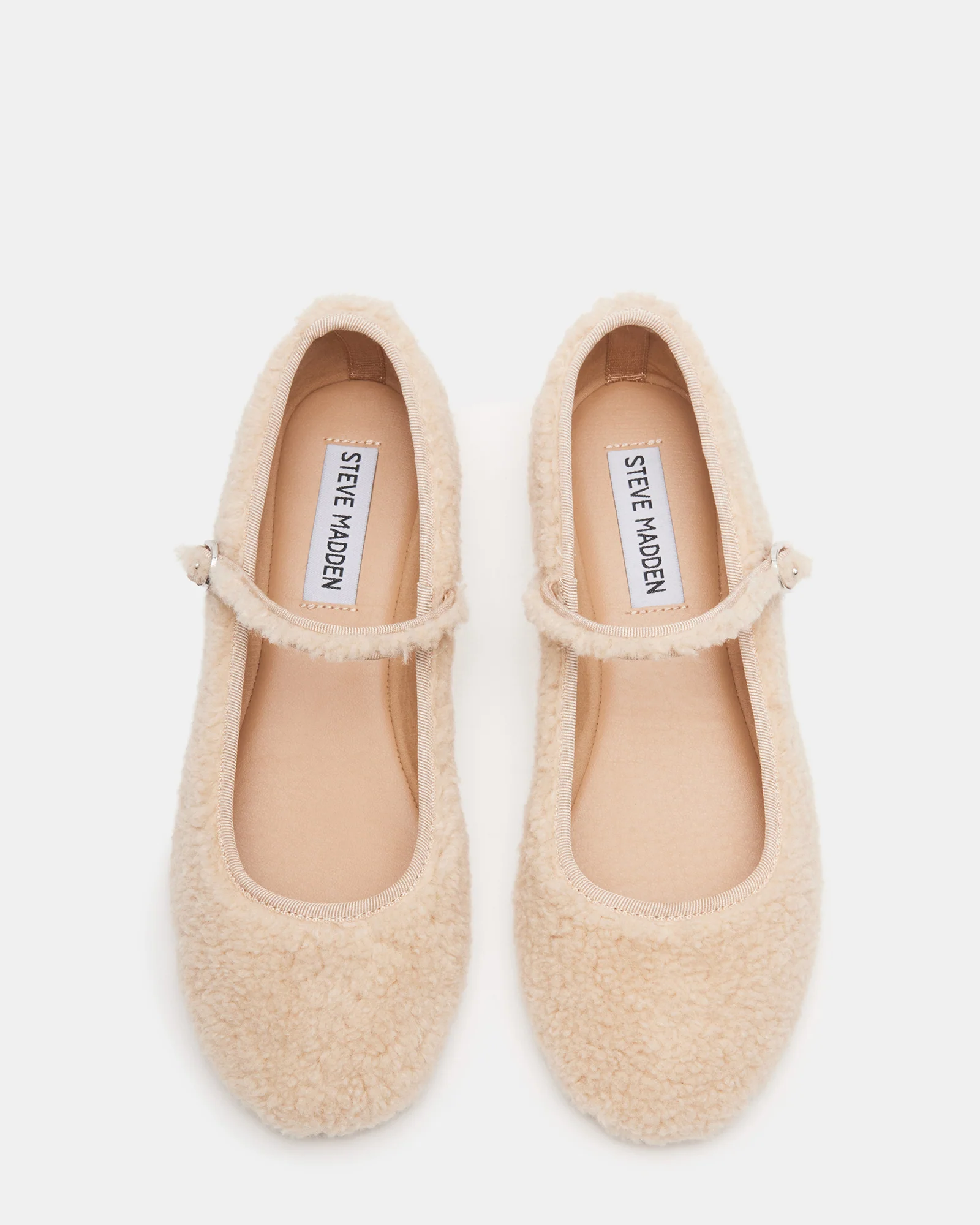 VINETTA FAUX SHEARLING NATURAL