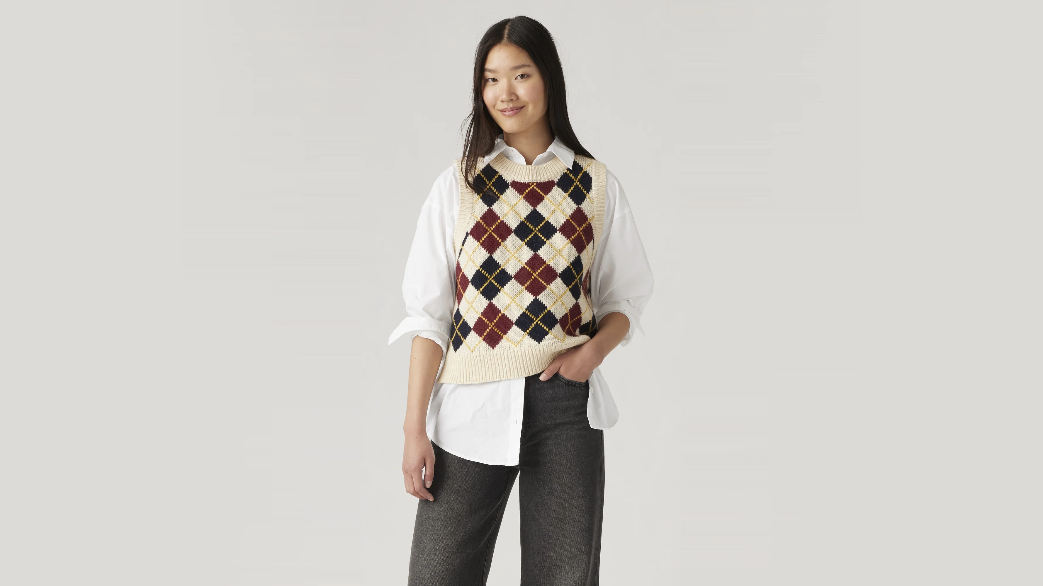 Levi's® Women's Collegiate Argyle Vest