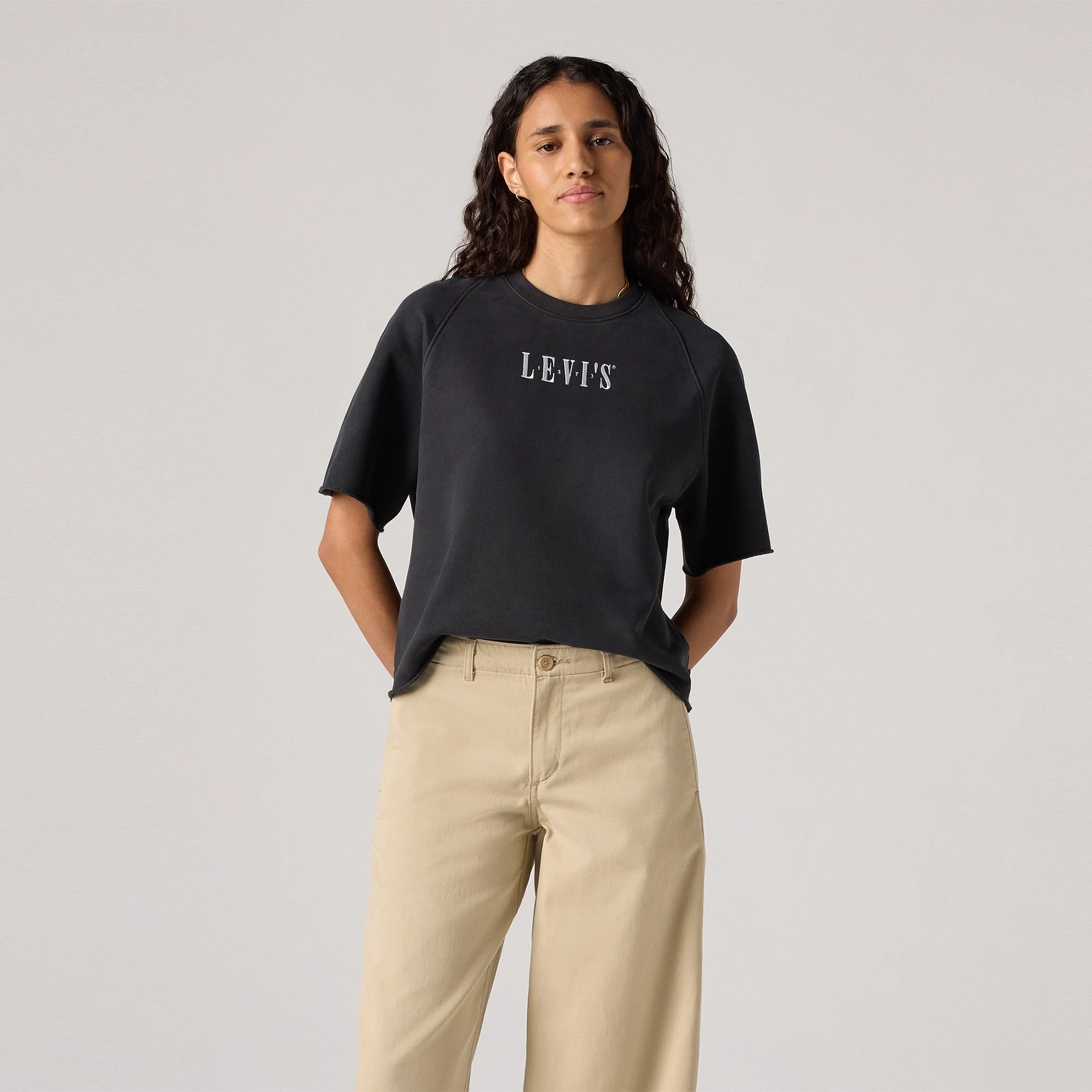 Levi's® Women's Diana Graphic Short-Sleeve Sweatshirt