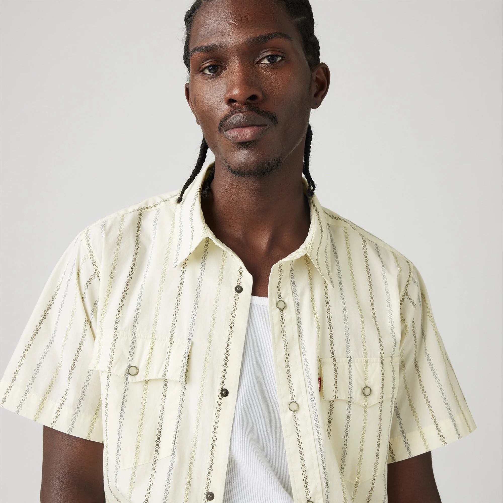 Levi's® Men's Short-Sleeve Relaxed Fit Western Shirt