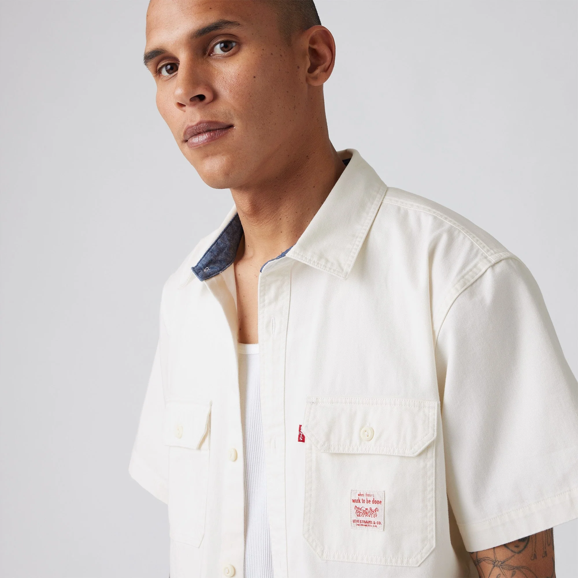 Levi's® Men's Short-Sleeve Dalton Workwear Shirt