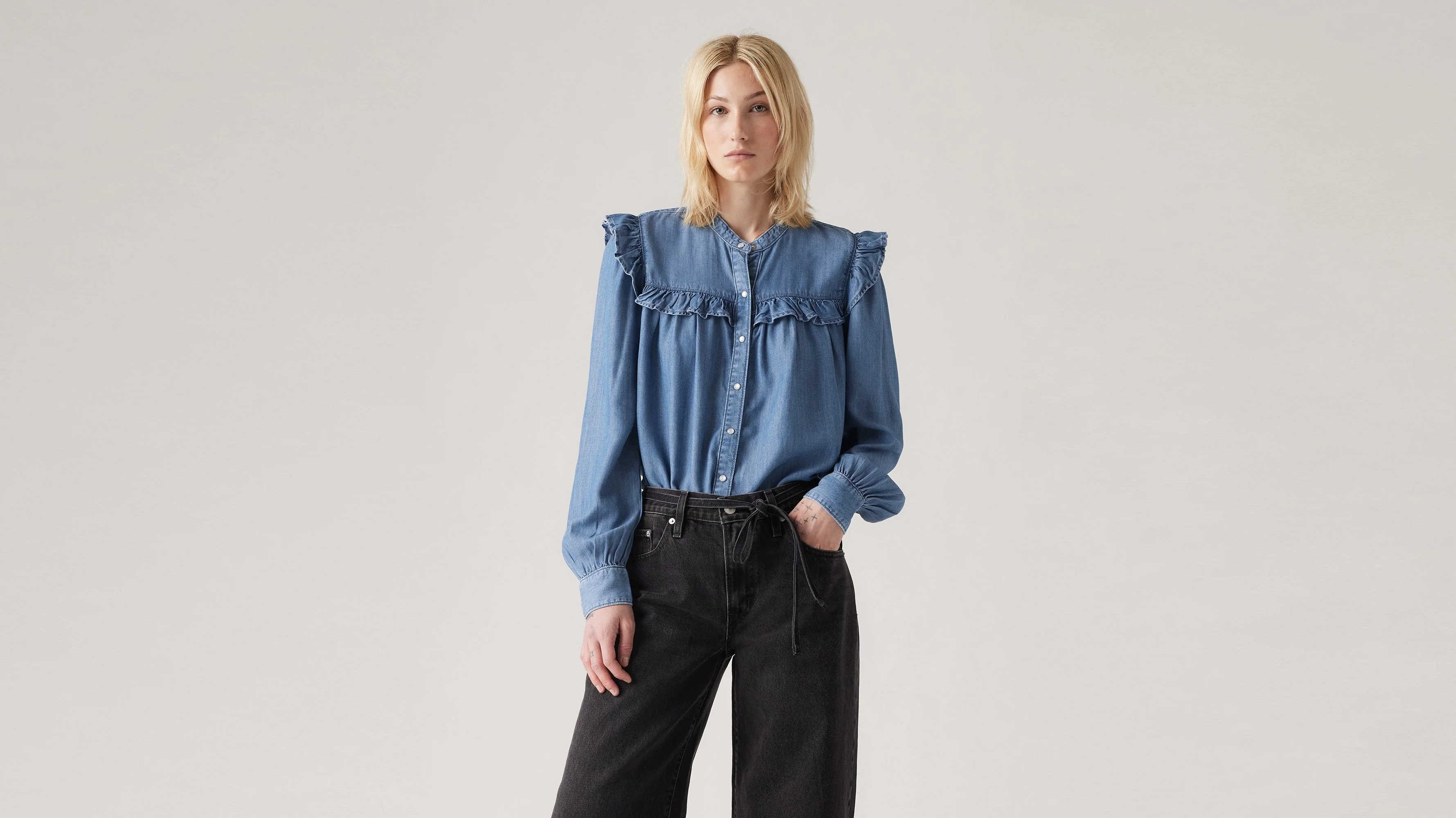 Levi's® Women's Gianna Long-Sleeve Blouse