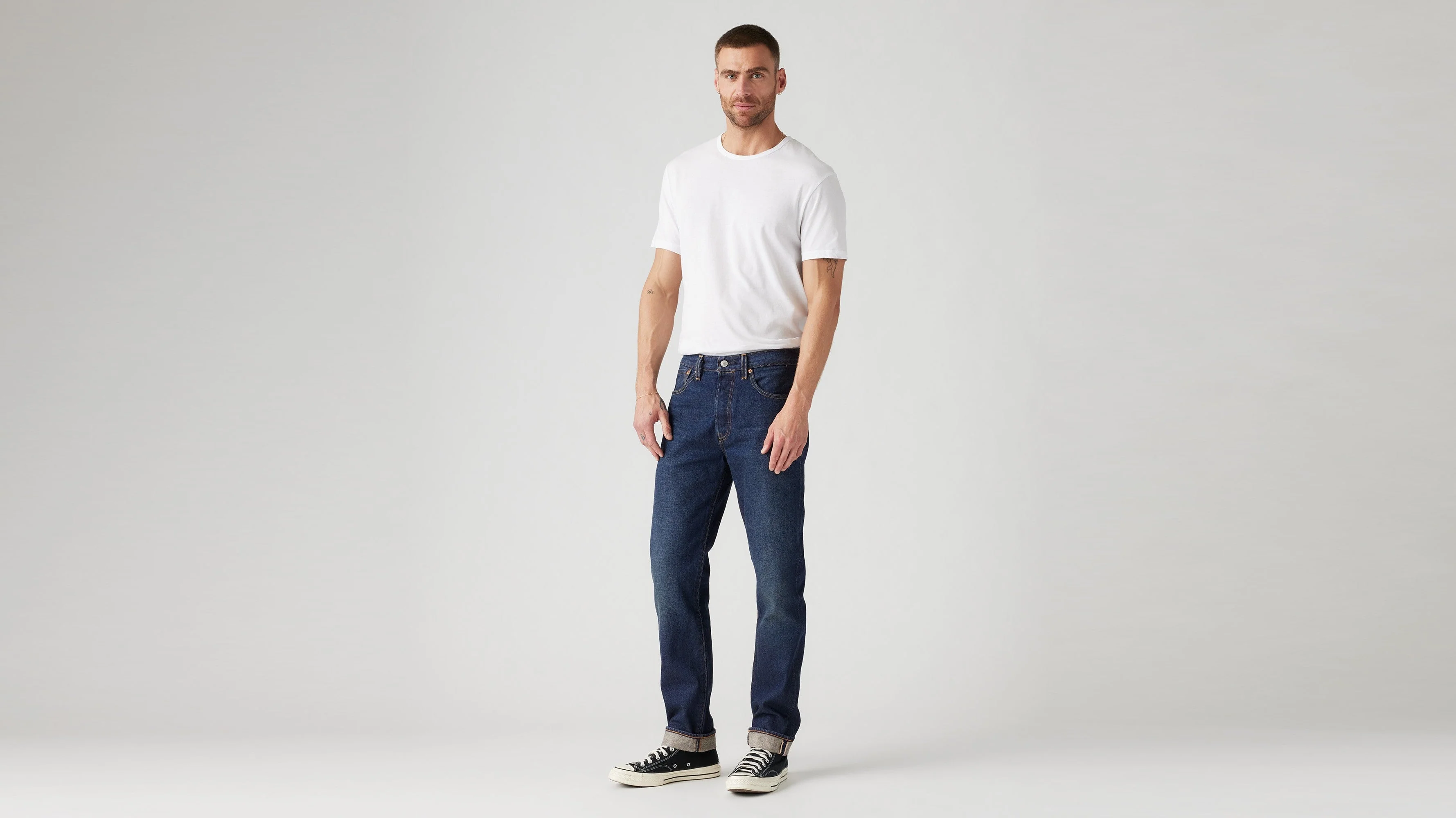 Levi's® Men's 501® Slim Taper Selvedge Jeans