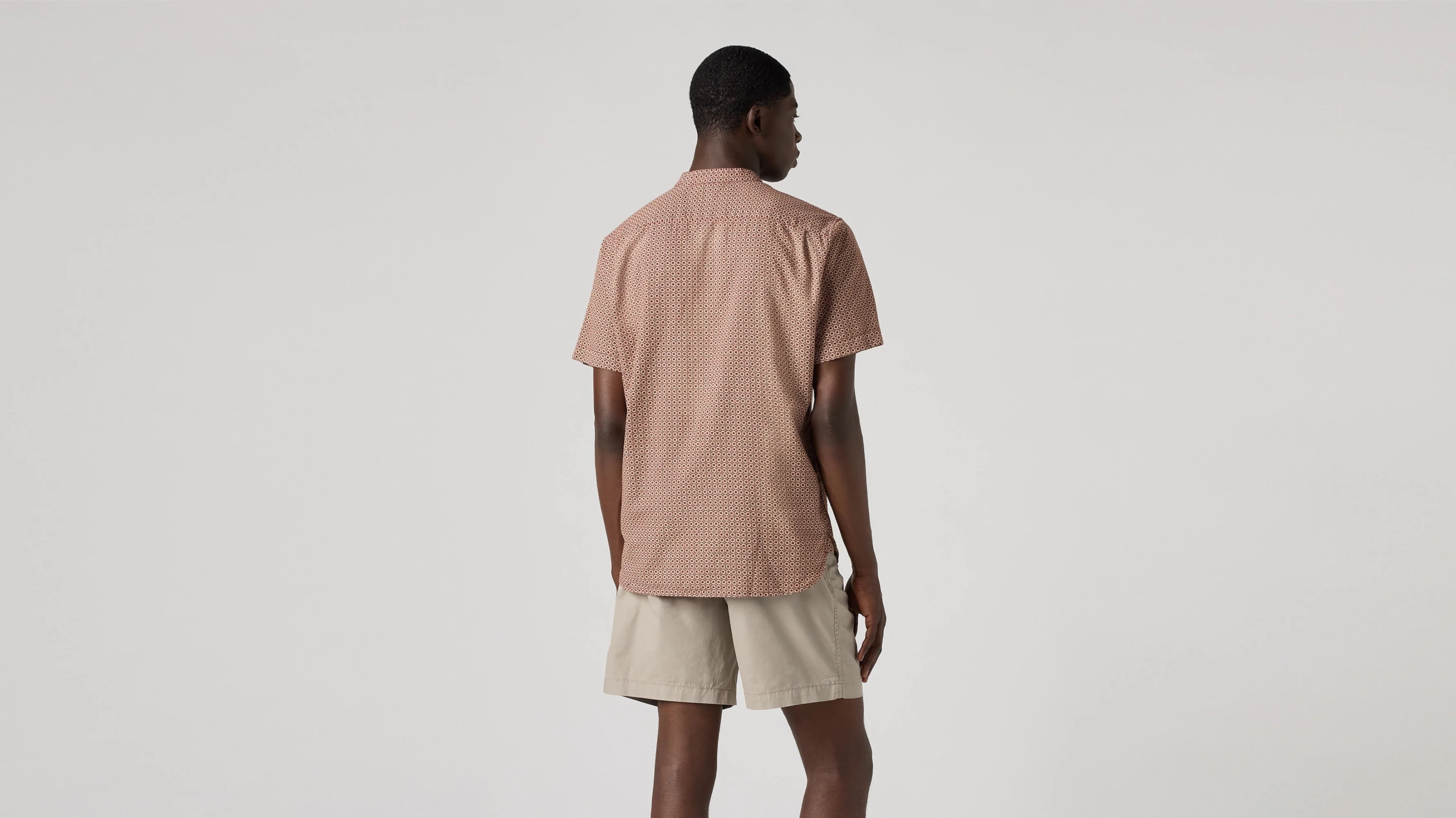 Levi's® Men's Short-Sleeve Banded Collar Shirt