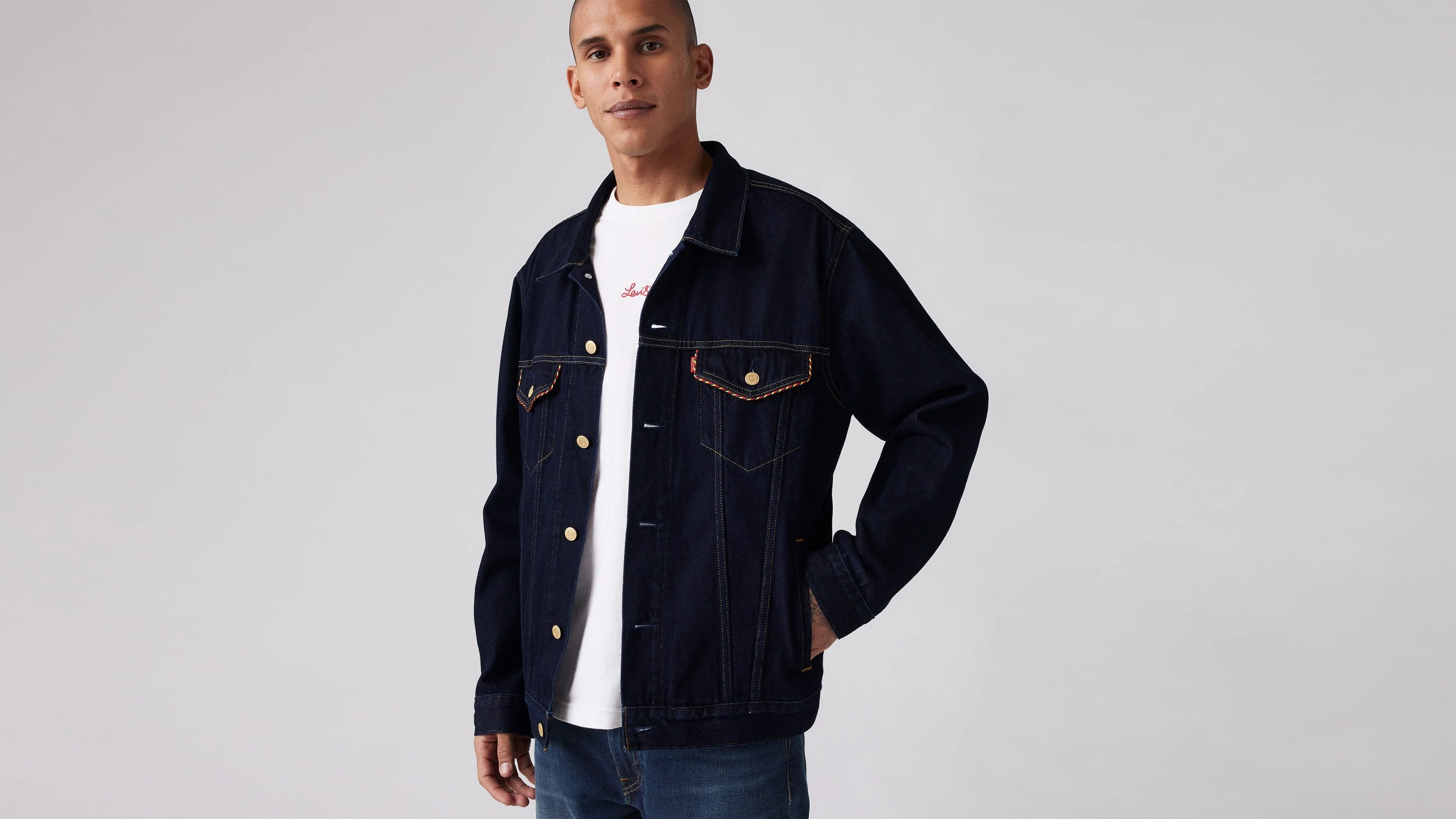 Levi's® Men's Lunar New Year Embroidered Trucker Jacket