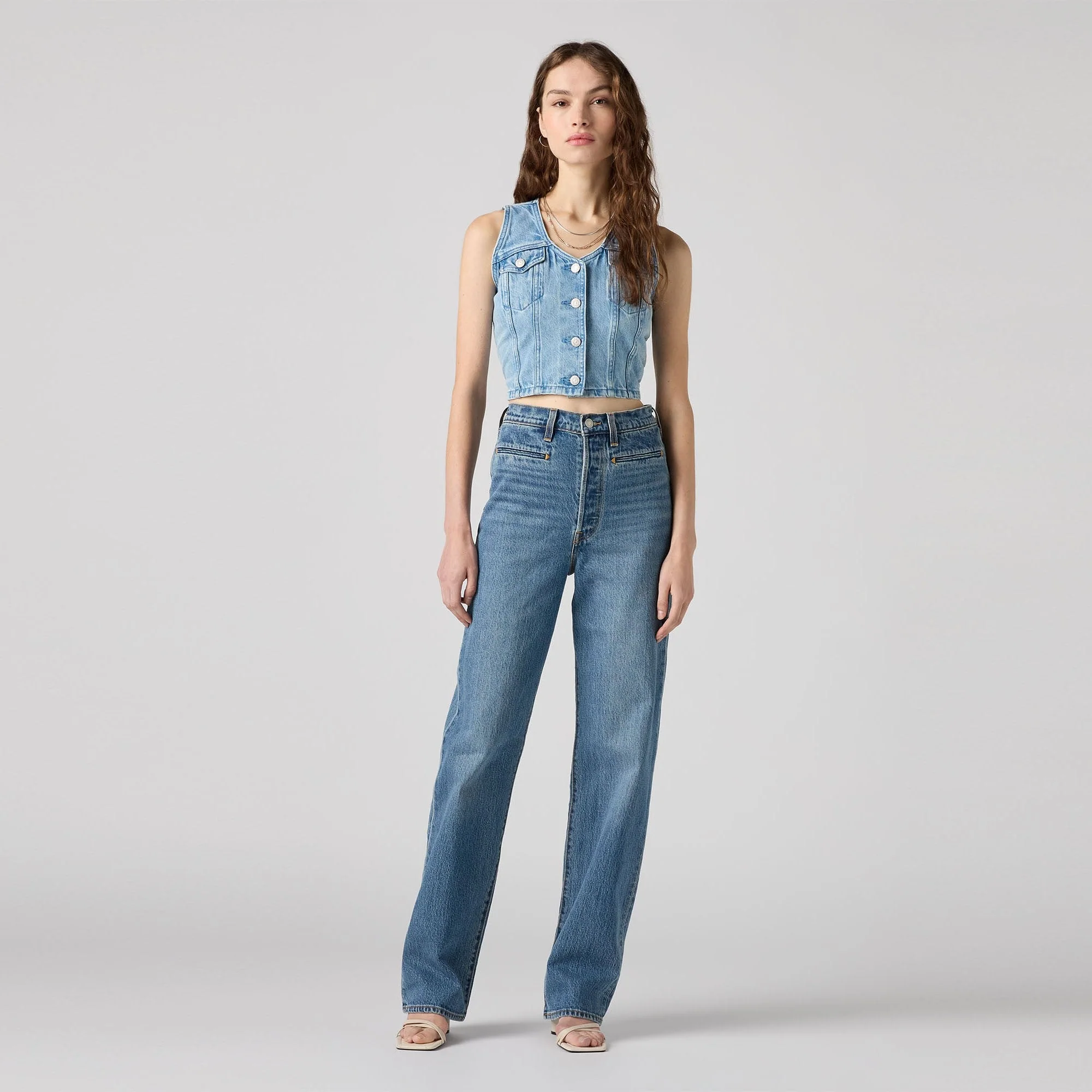 Levi's® Women's Ribcage Full-Length Western Jeans
