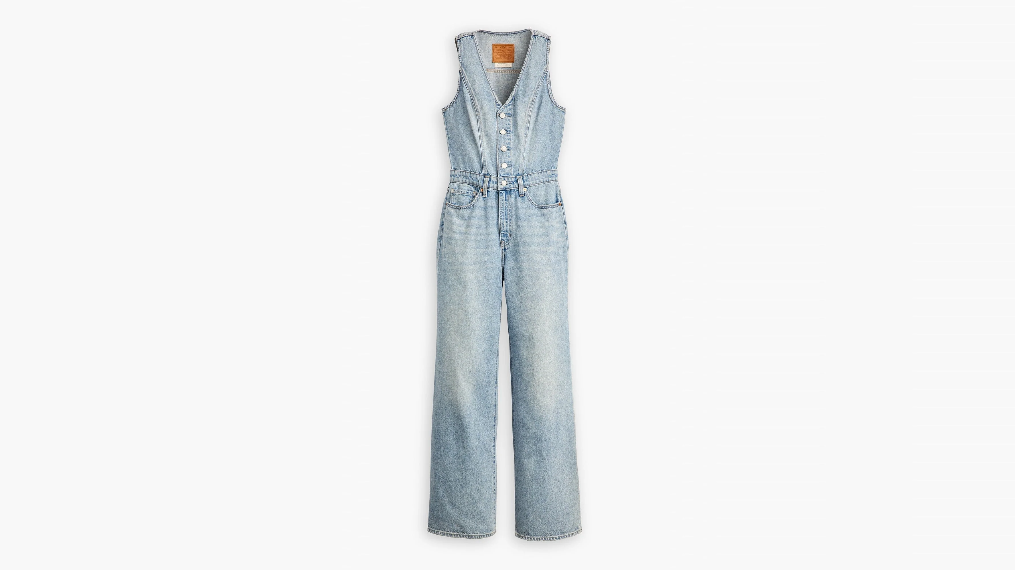 Levi's® Women's Denim Wide-Leg Jumpsuit