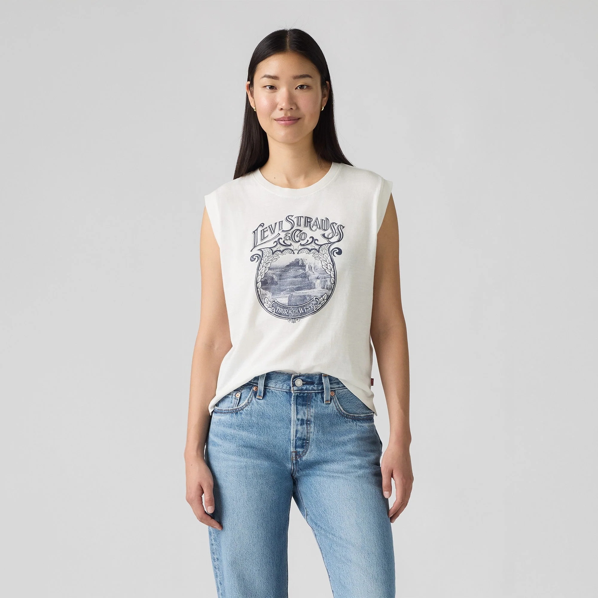 Levi's® Women's Graphic Boxy Tank Top