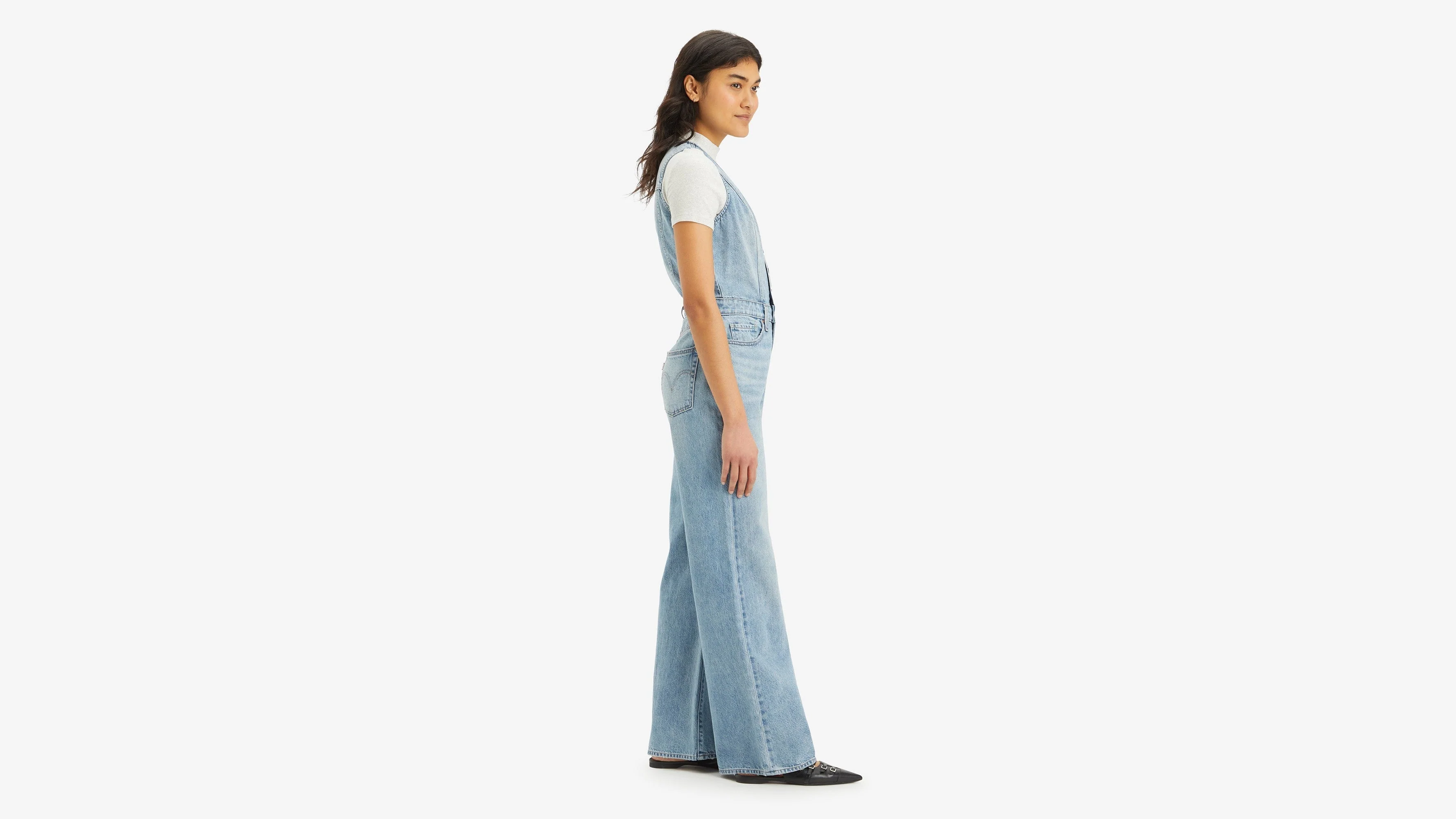Levi's® Women's Denim Wide-Leg Jumpsuit
