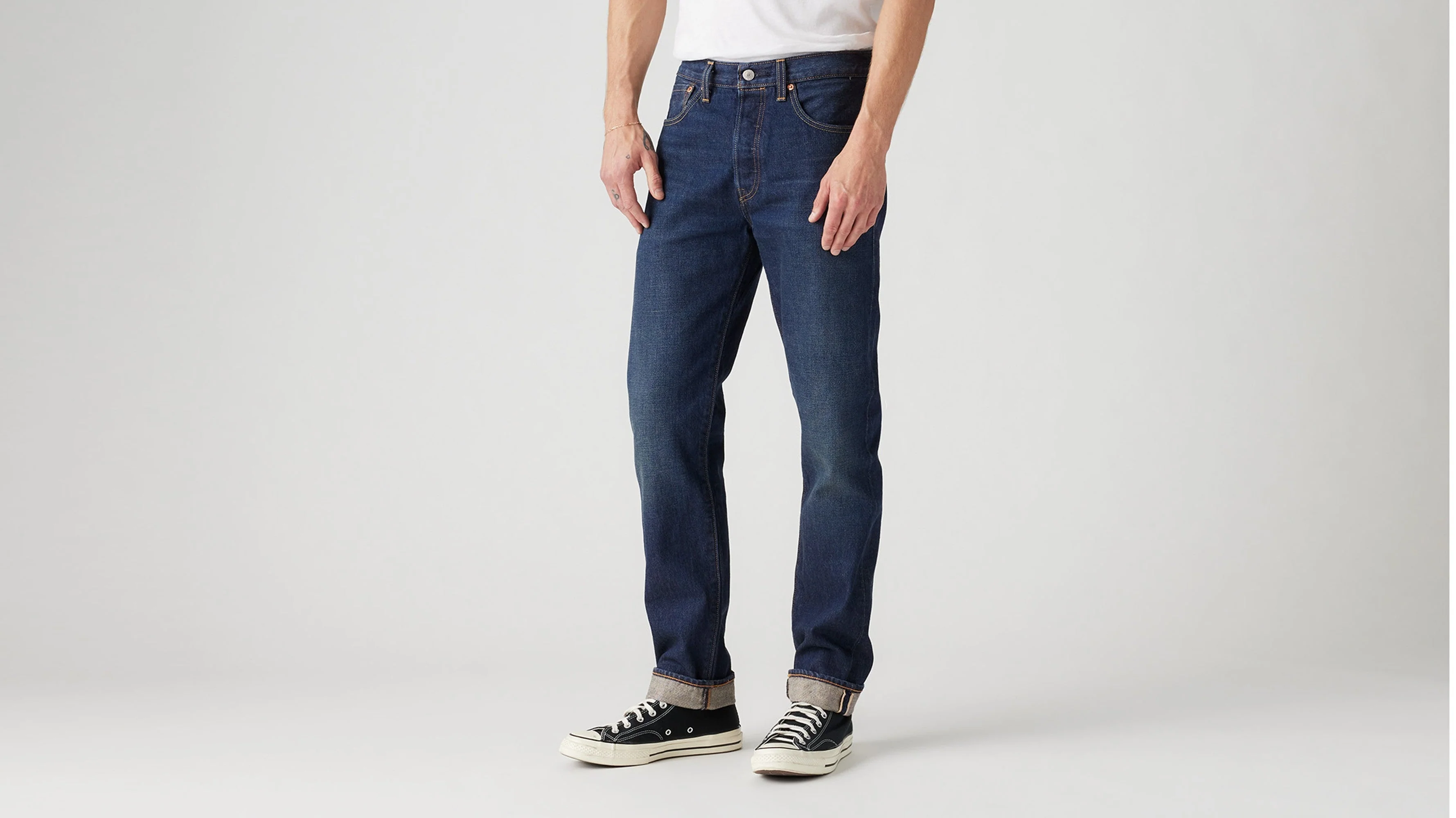 Levi's® Men's 501® Slim Taper Selvedge Jeans