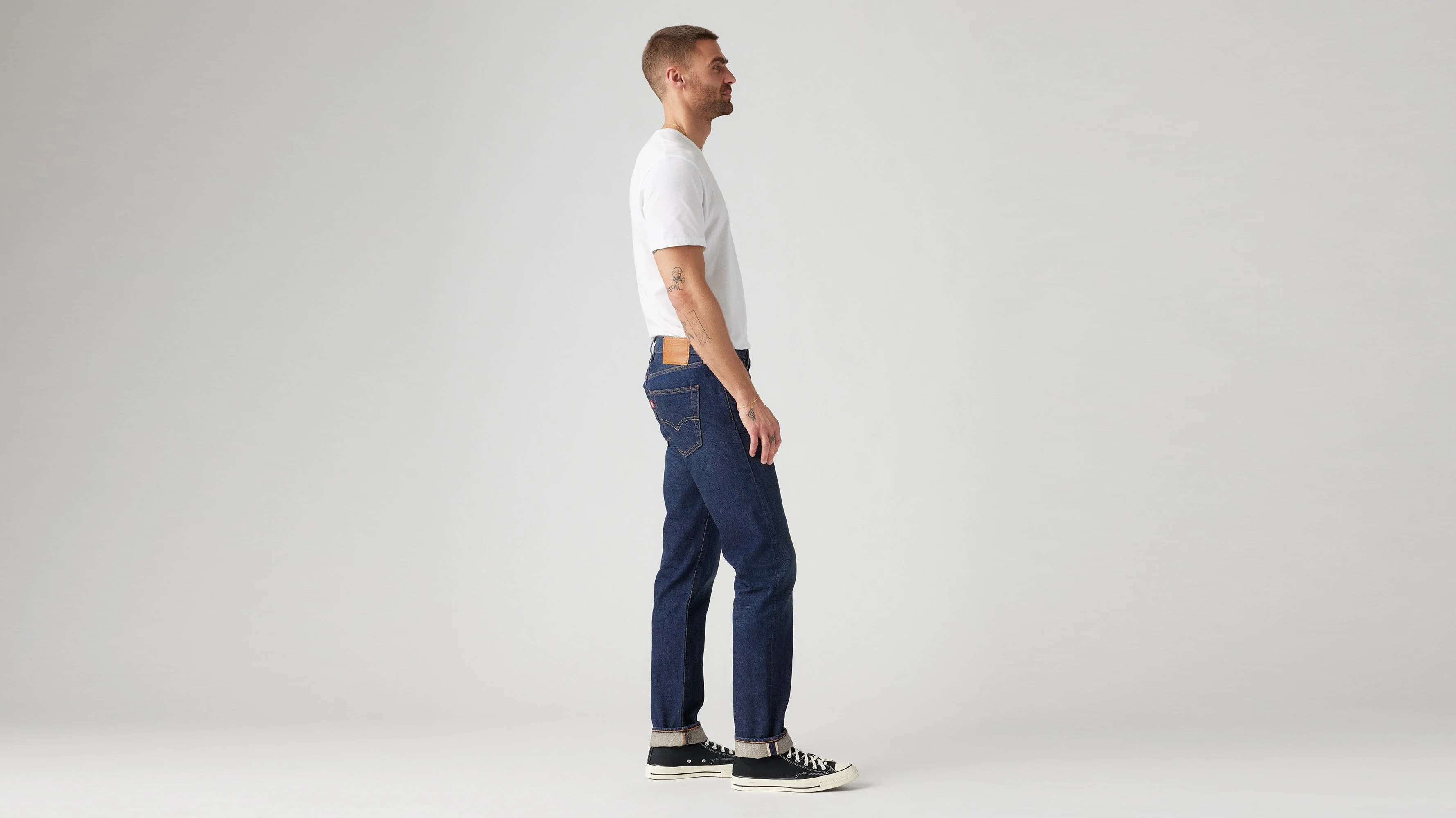 Levi's® Men's 501® Slim Taper Selvedge Jeans