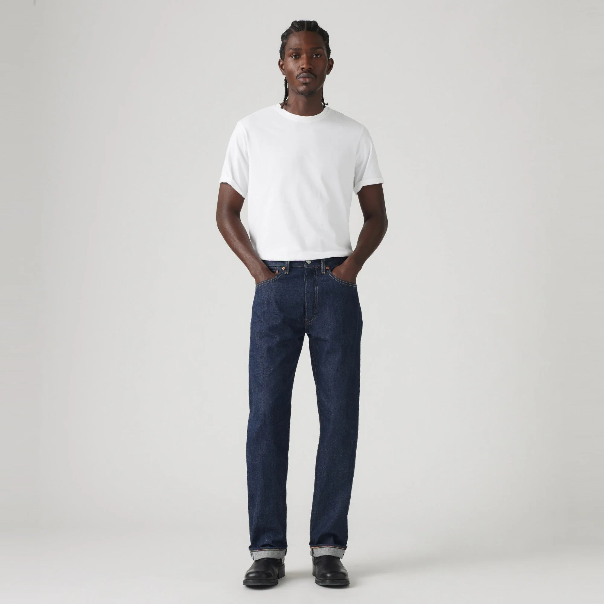 Levi's® Men's 501® Original Shrink-to-Fit™ Selvedge Jeans