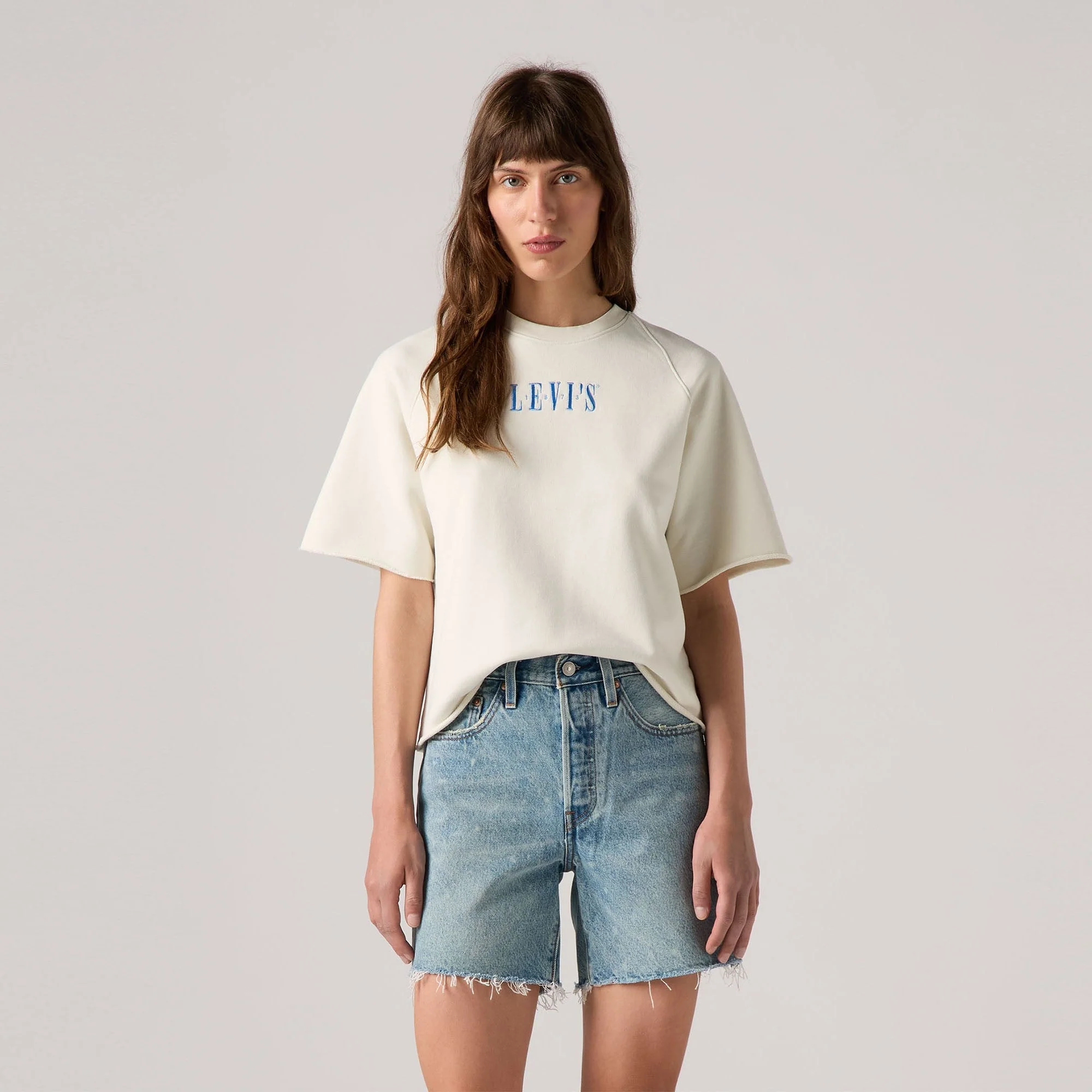 Levi's® Women's Diana Graphic Short-Sleeve Sweatshirt