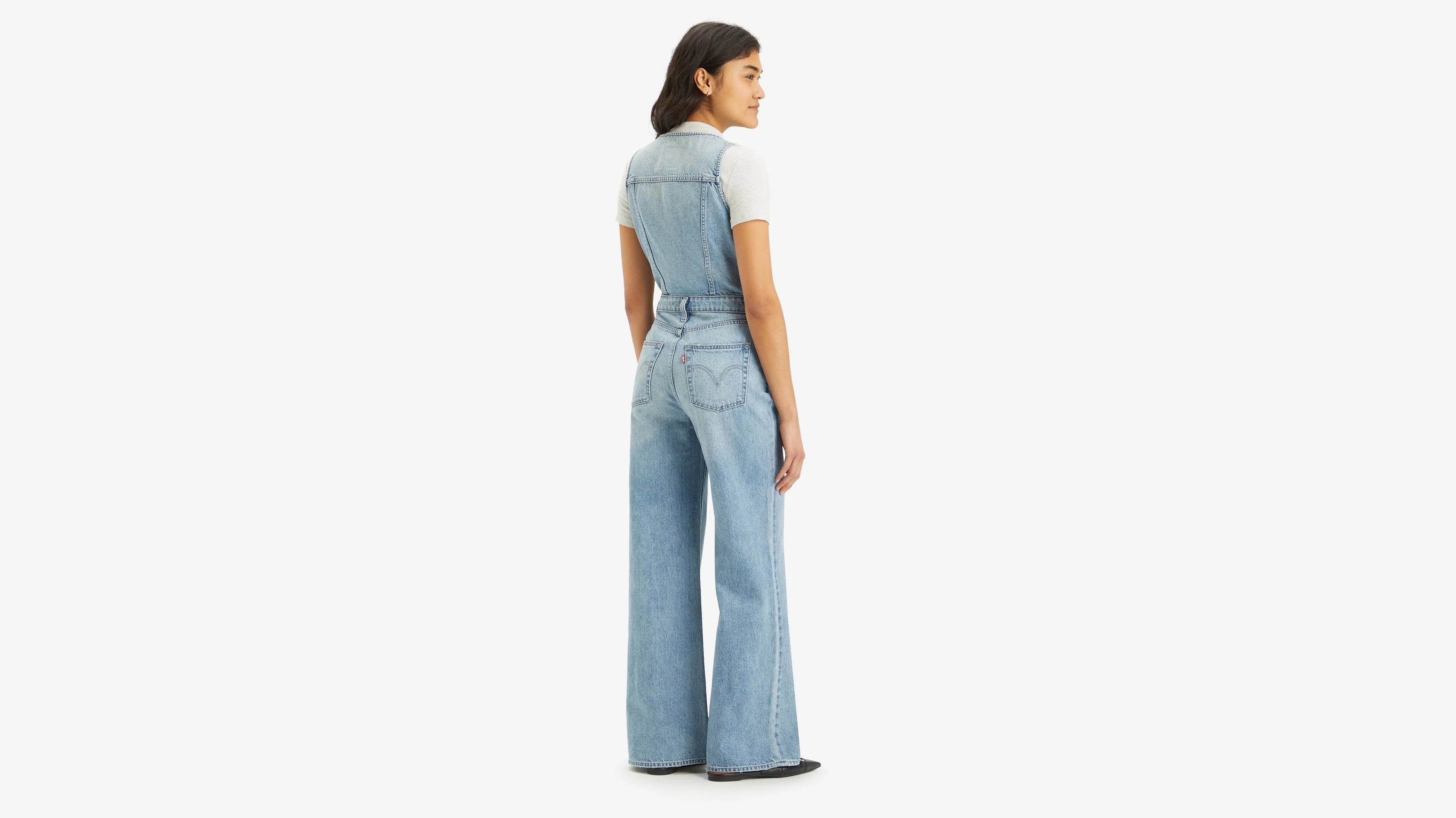 Levi's® Women's Denim Wide-Leg Jumpsuit
