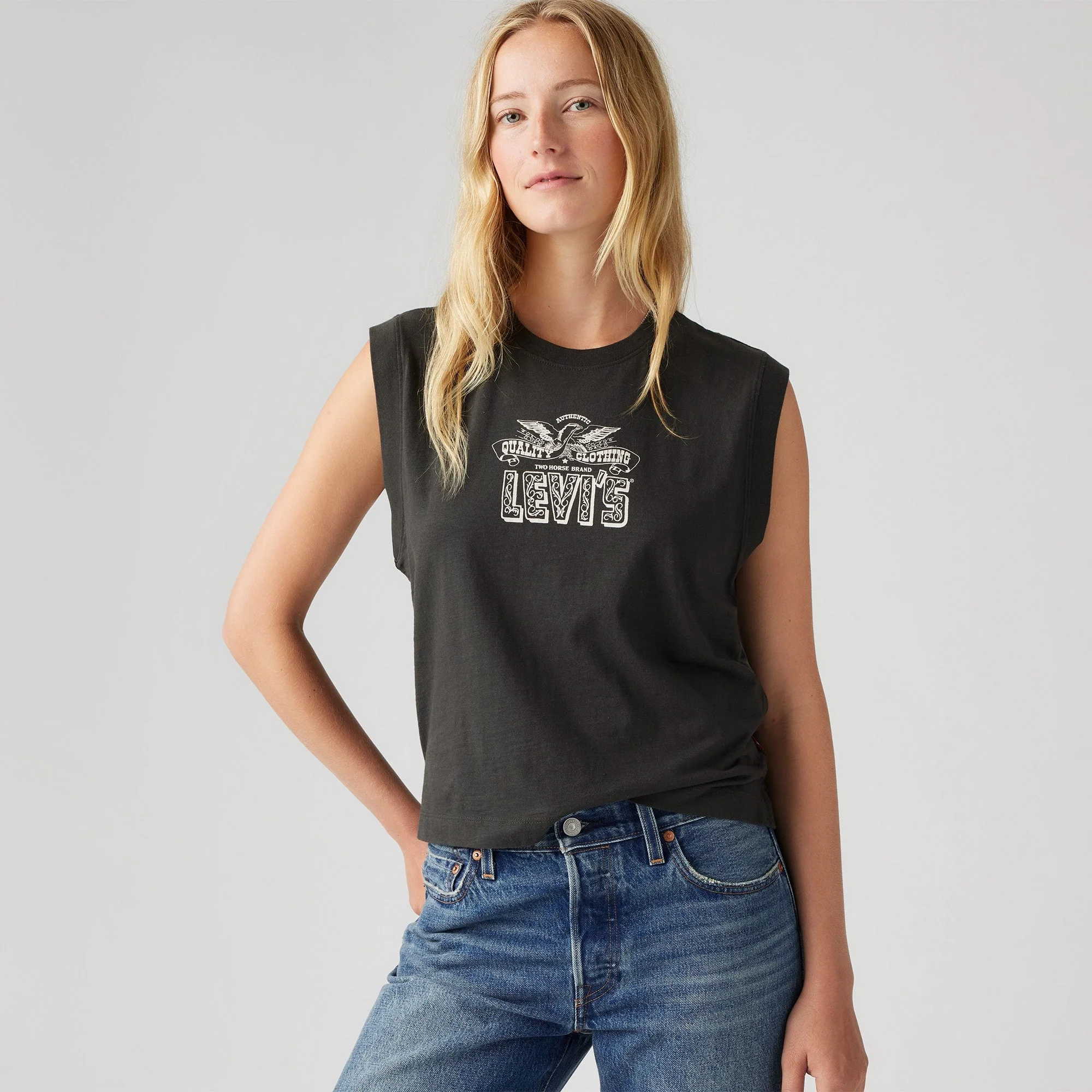 Levi's® Women's Graphic Boxy Tank Top