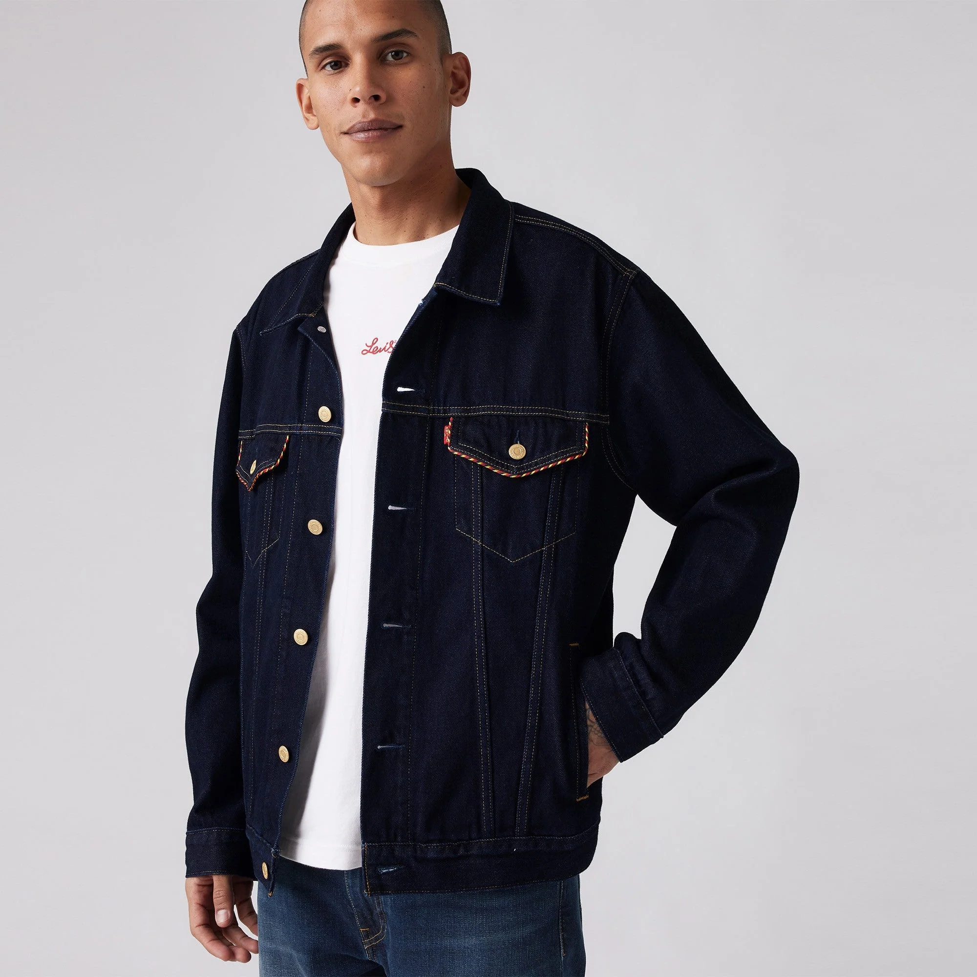 Levi's® Men's Lunar New Year Embroidered Trucker Jacket