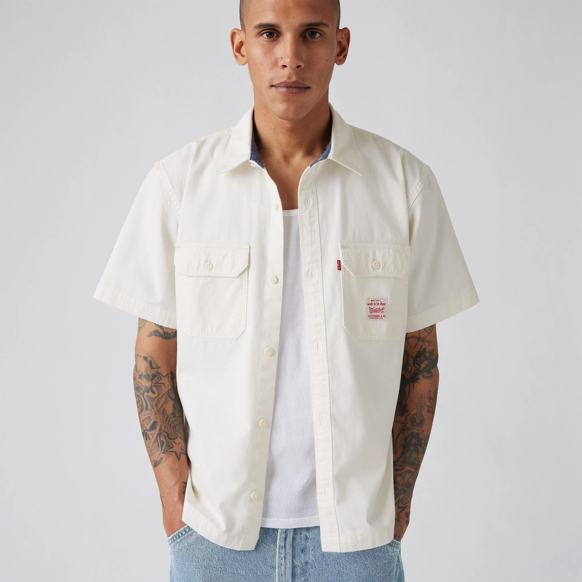 Levi's® Men's Short-Sleeve Dalton Workwear Shirt