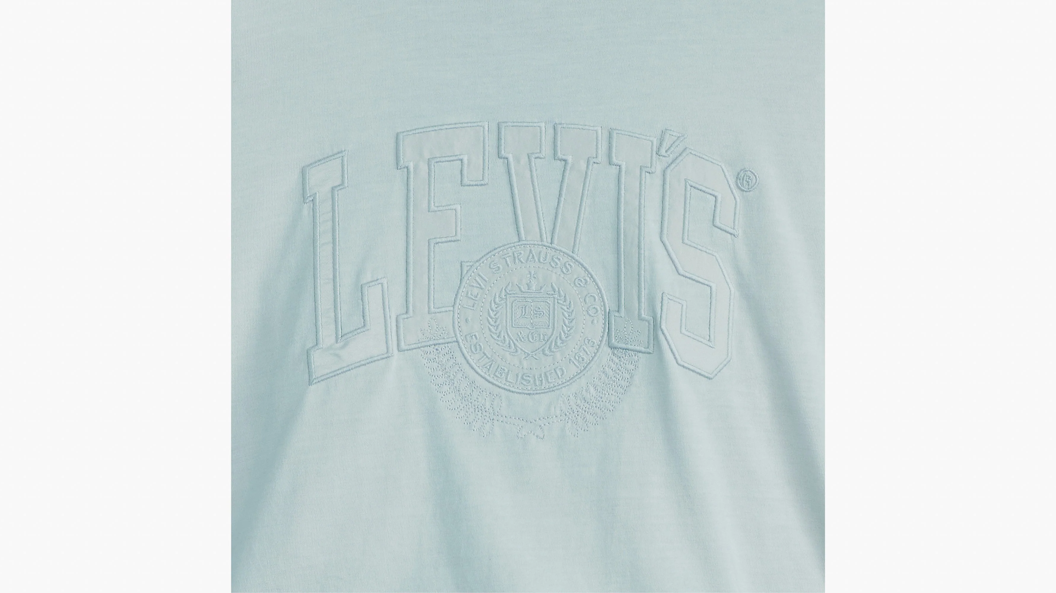 Levi's® Women's Cropped Long-Sleeve Football Tee