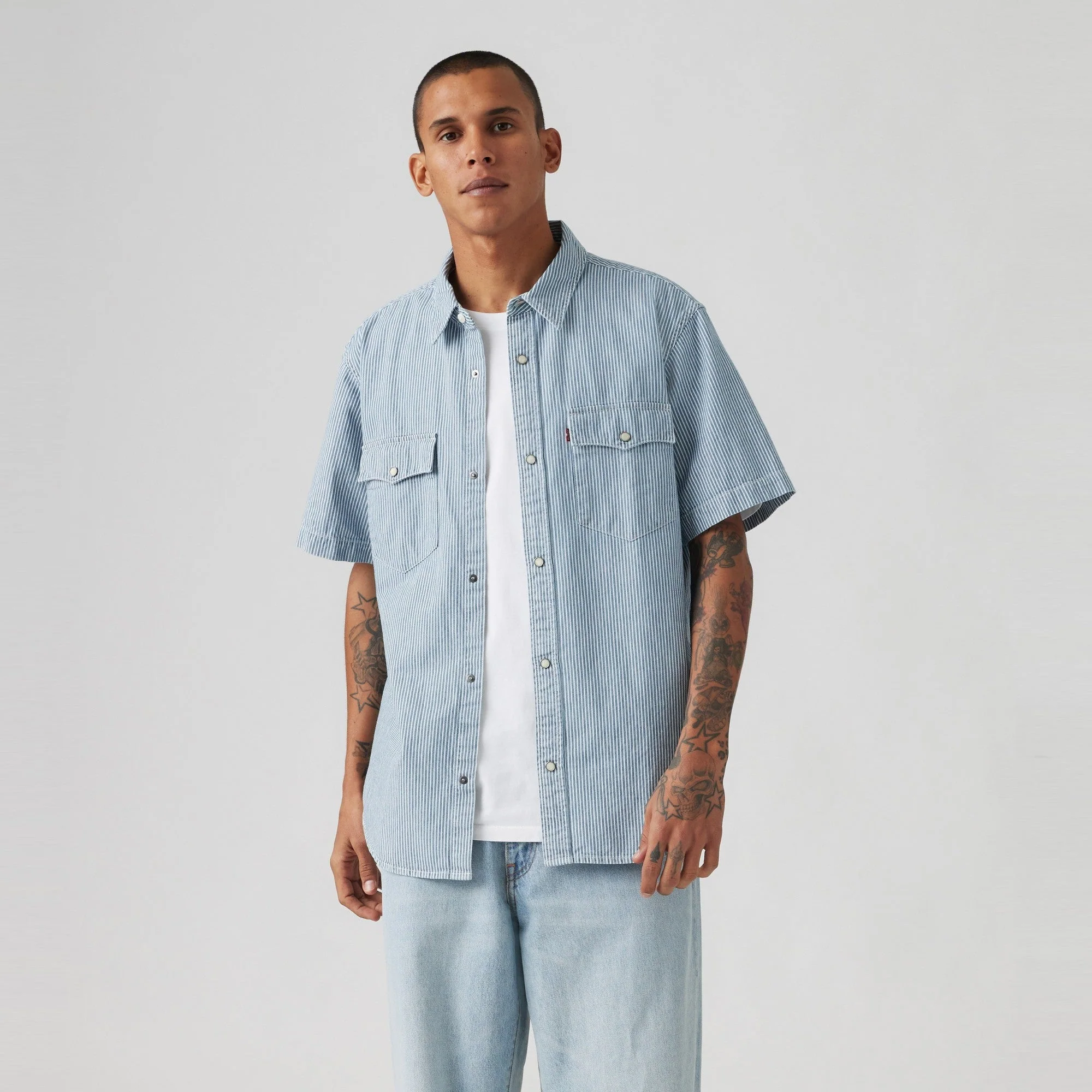 Levi's® Men's Short-Sleeve Relaxed Western Shirt