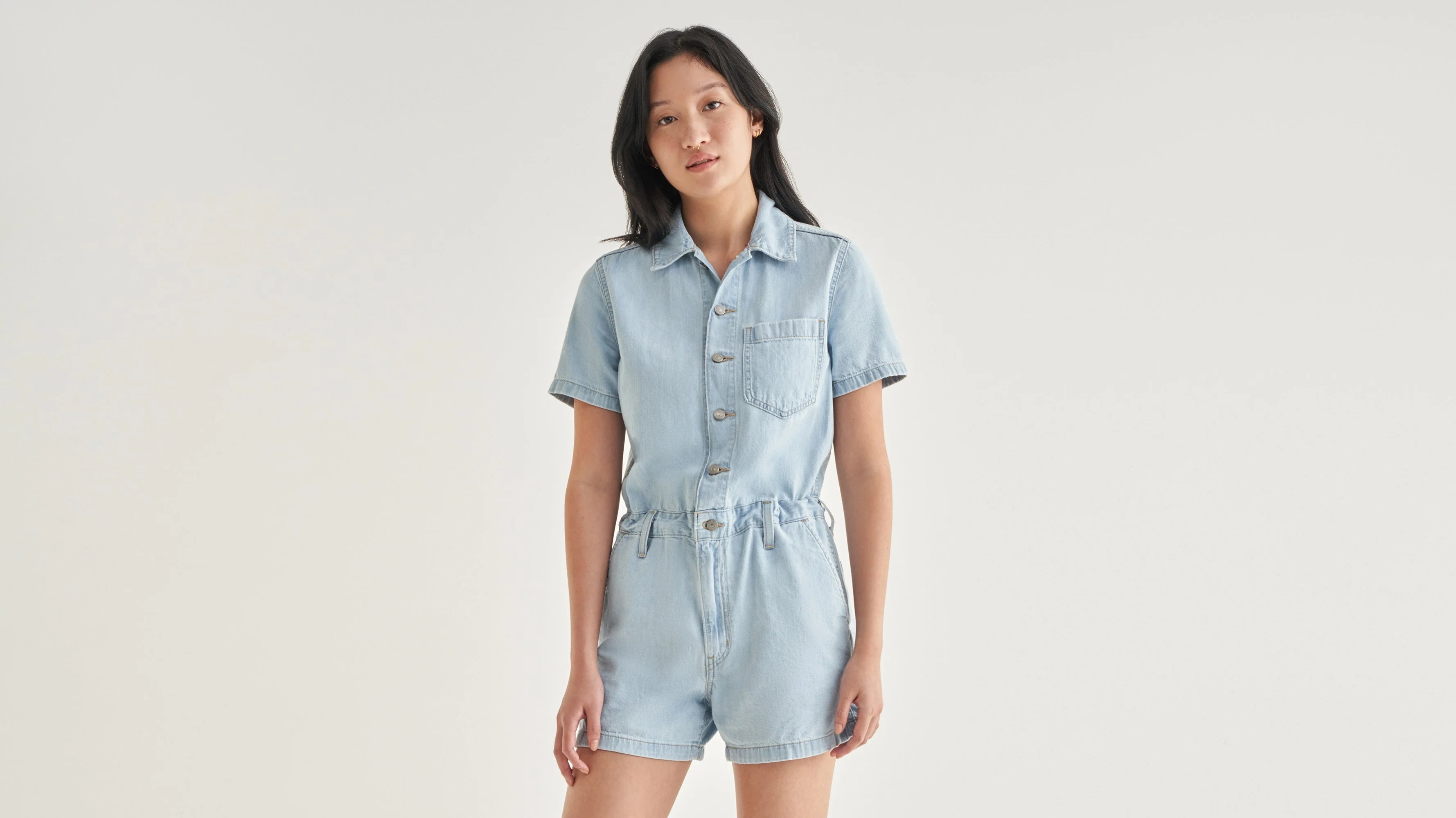 Levi's® Women's Short-Sleeve Heritage Romper