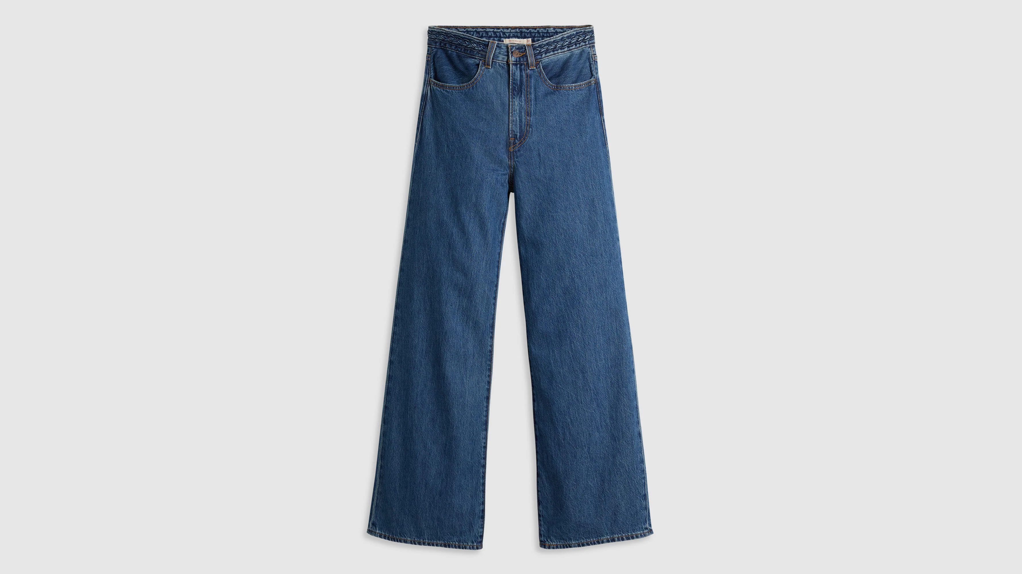 Levi's® Women's Ribcage Wide-Leg Braided Jeans