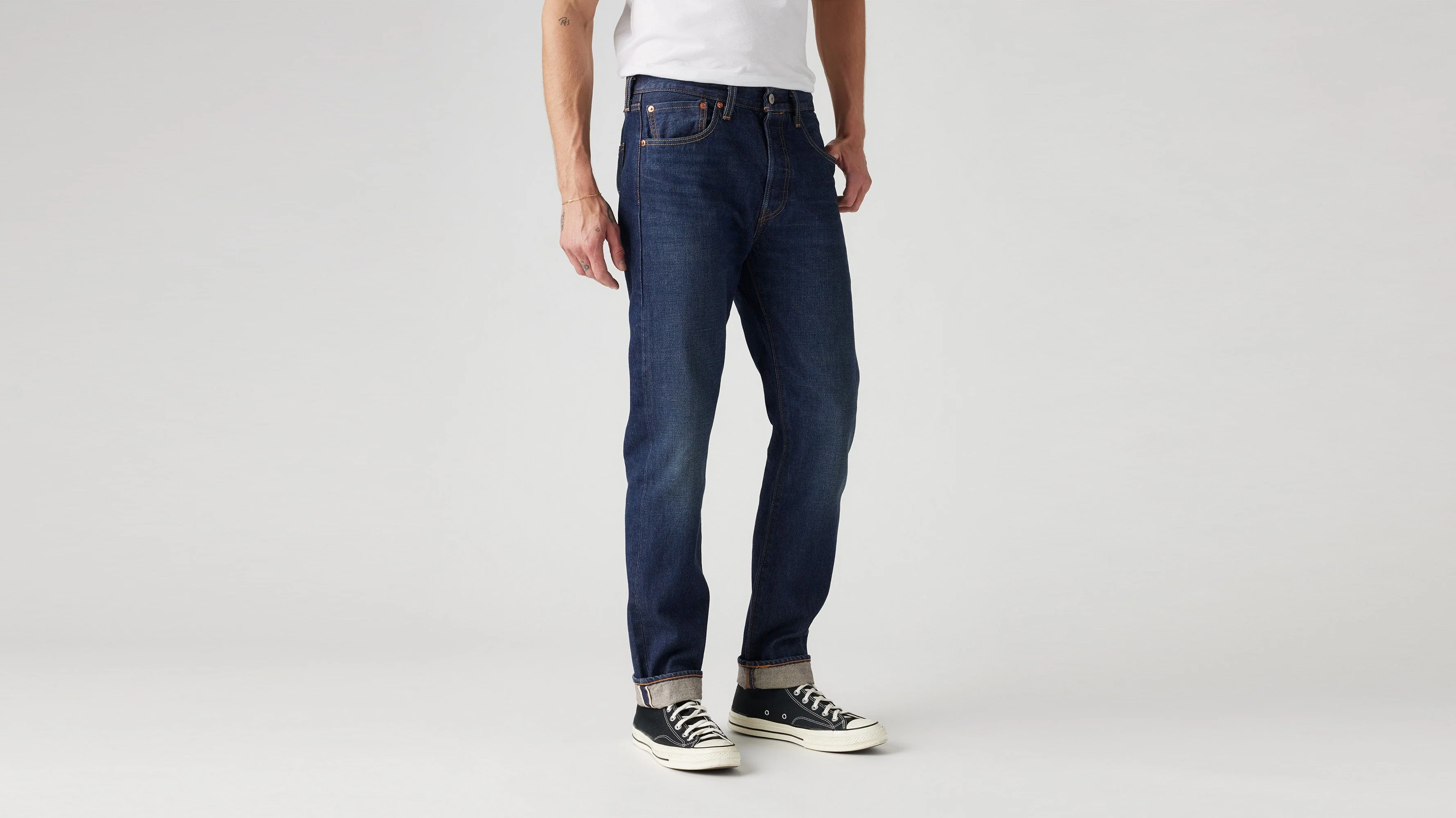 Levi's® Men's 501® Slim Taper Selvedge Jeans