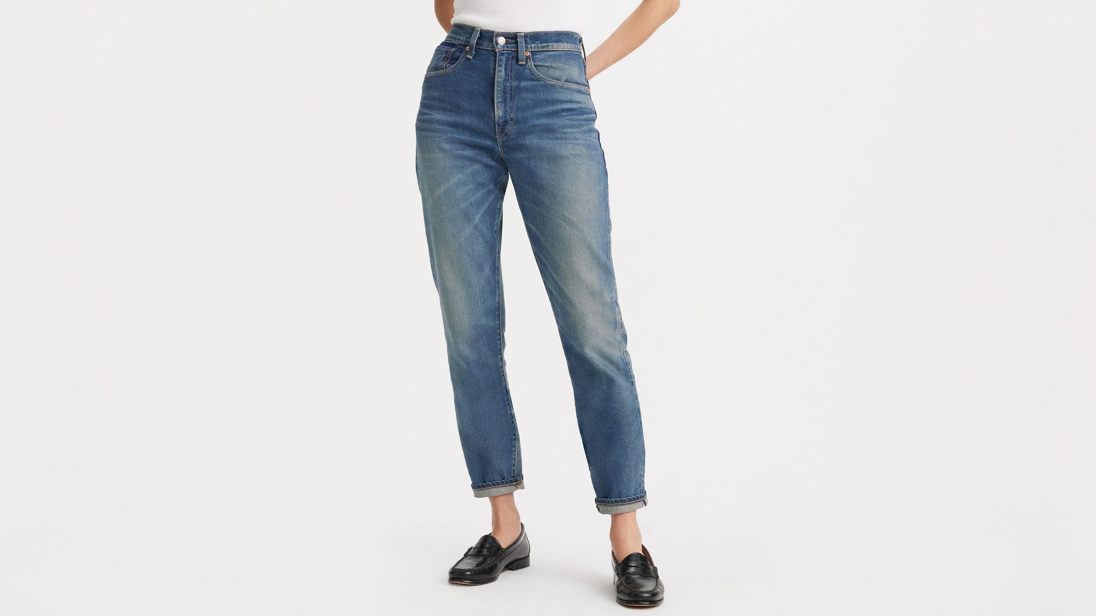 Levi’s® Women’s Made in Japan High-Waisted Boyfriend Jeans
