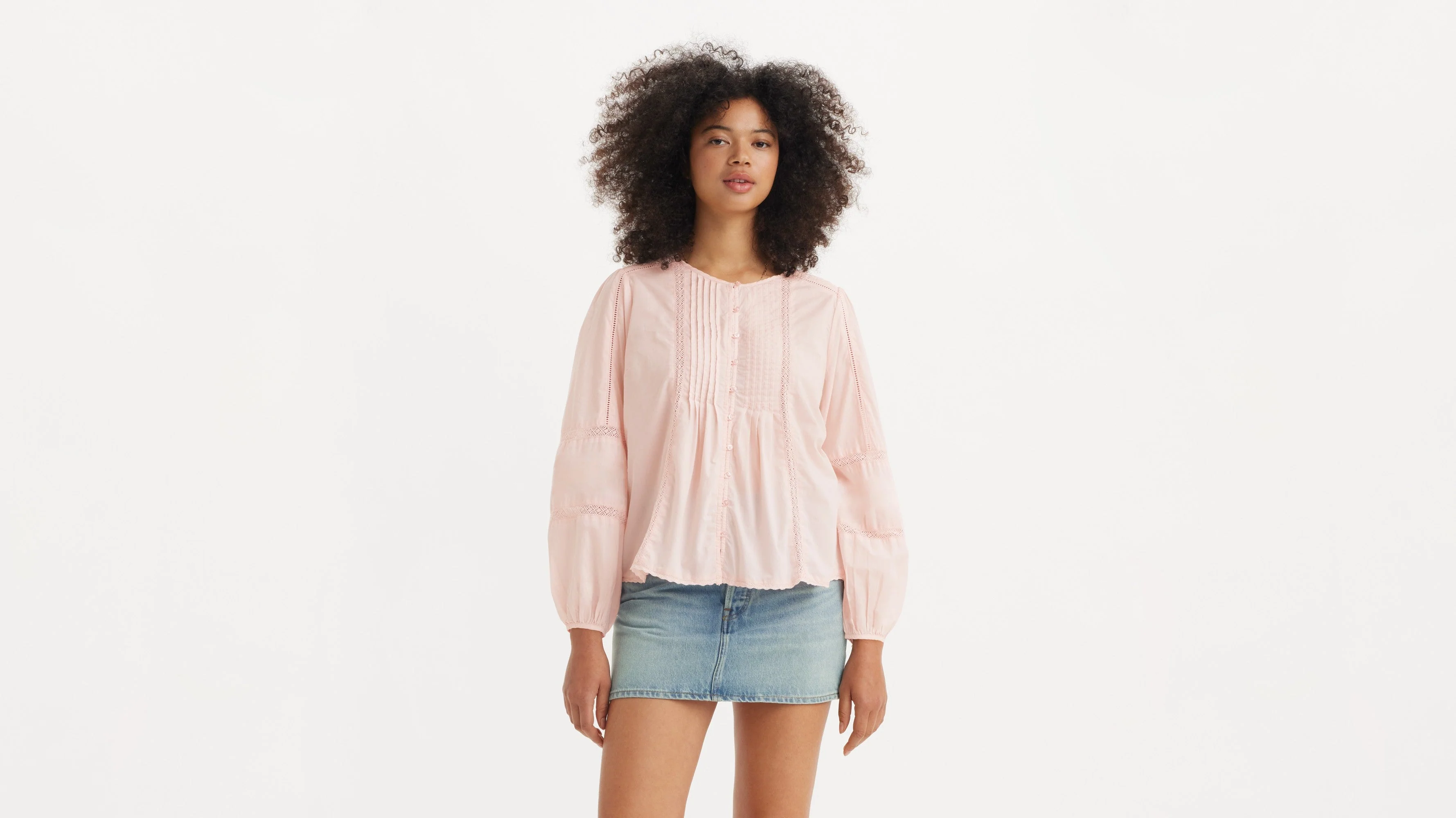 Levi's® Women's Aliyah Long-Sleeve Blouse
