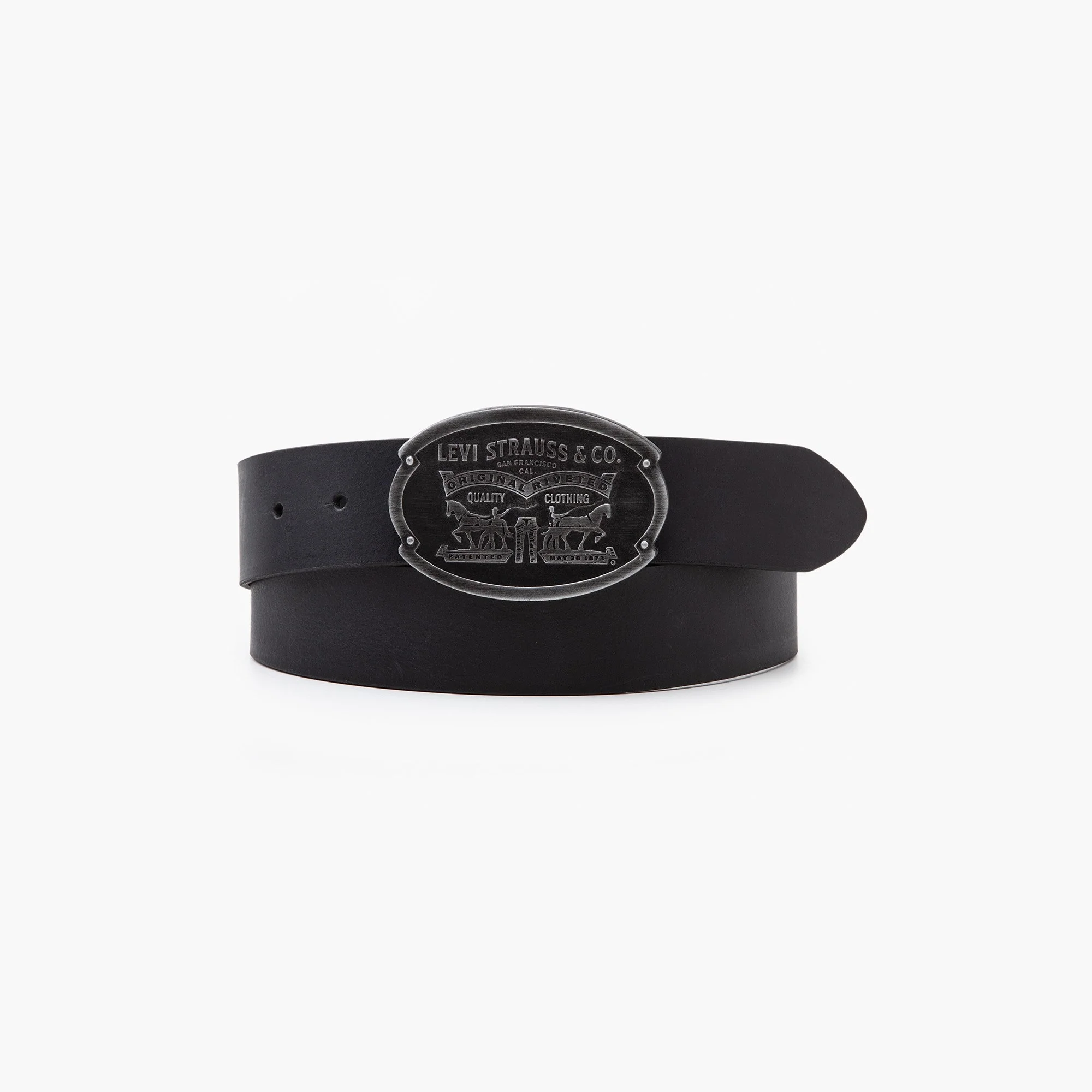 Levi's® Men's Billy Plaque Belt