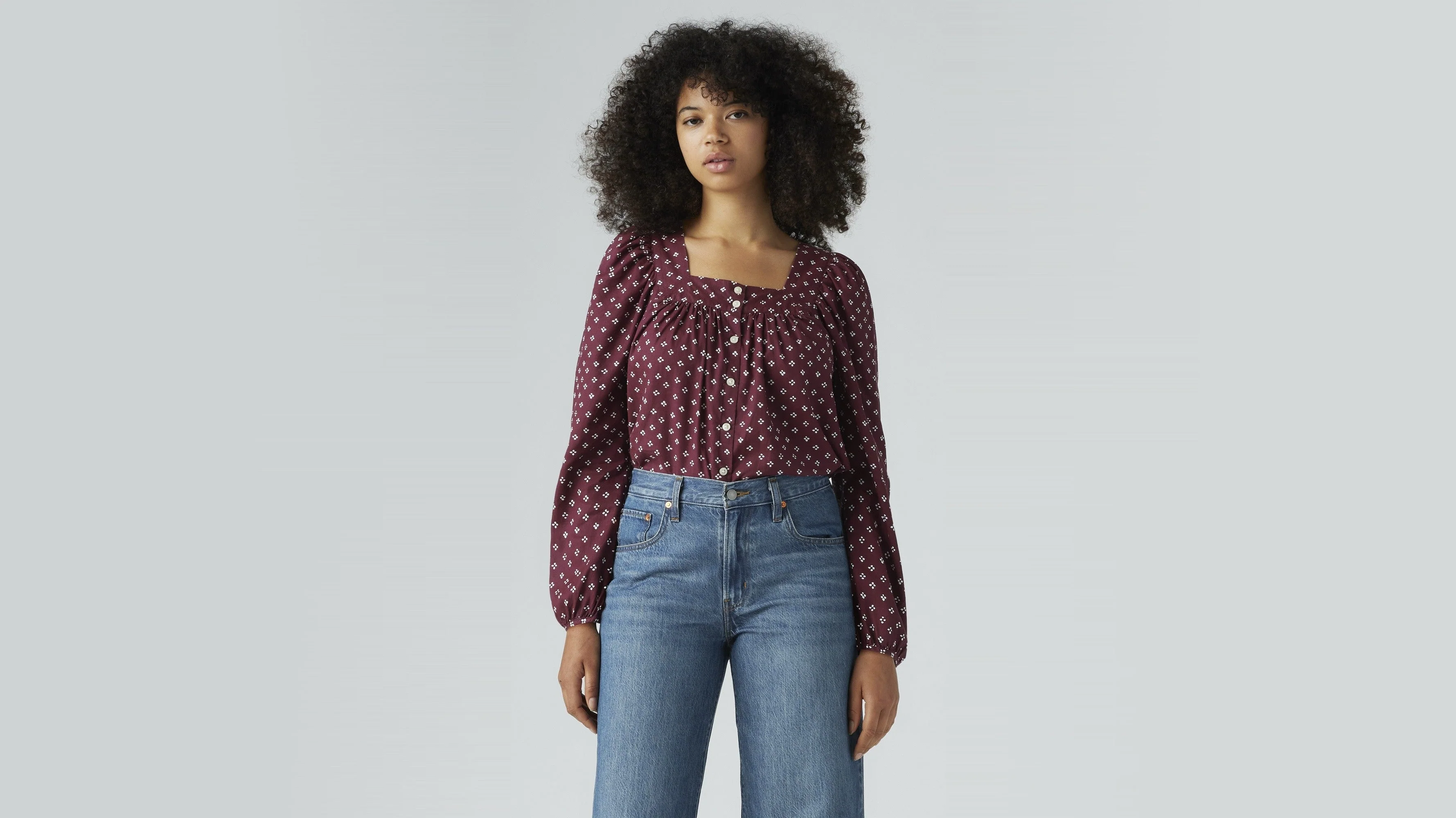 Levi's® Women's Amber Long-Sleeve Blouse